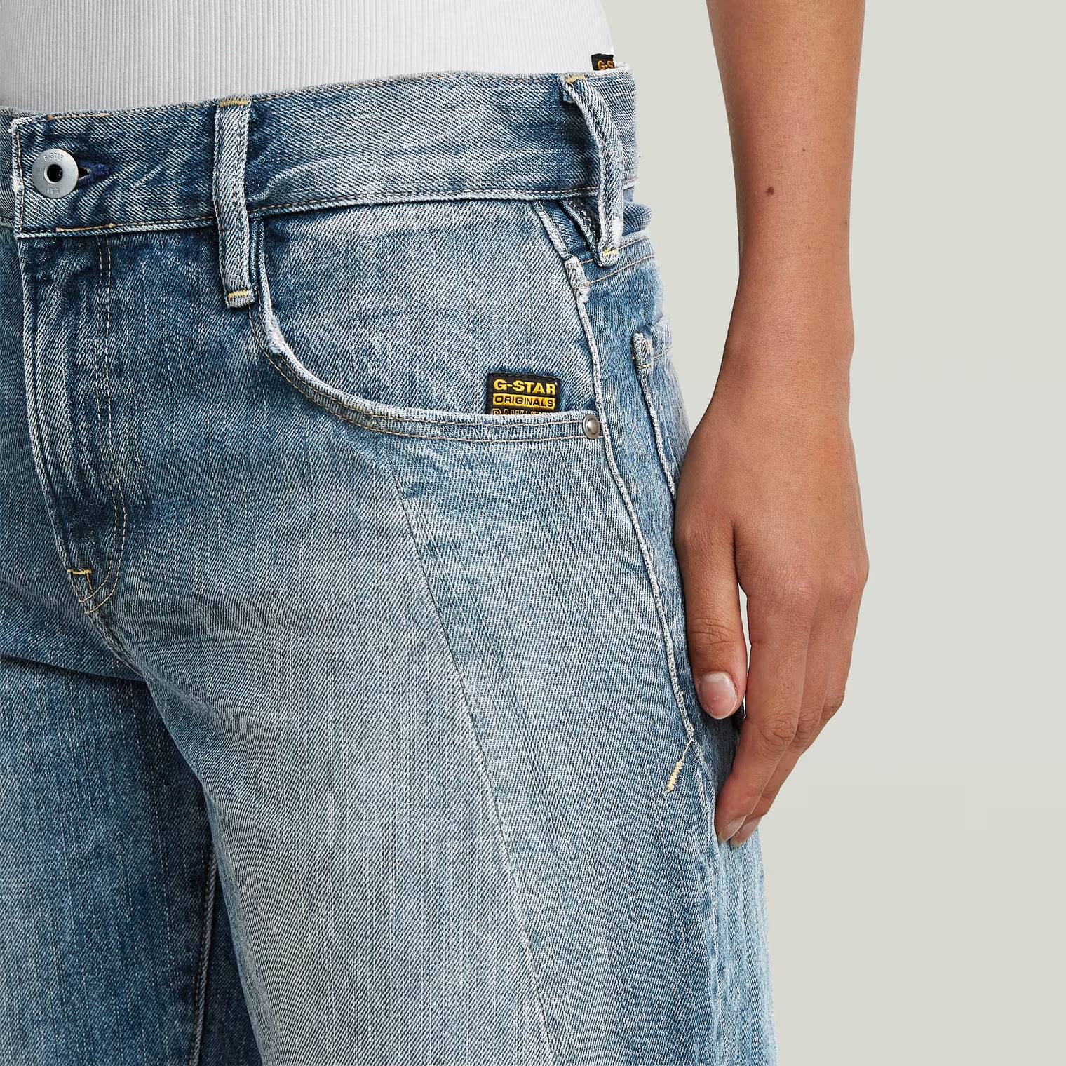 G-Star Raw - Contor 3D Loose Jean - Antique Faded Patina Blue