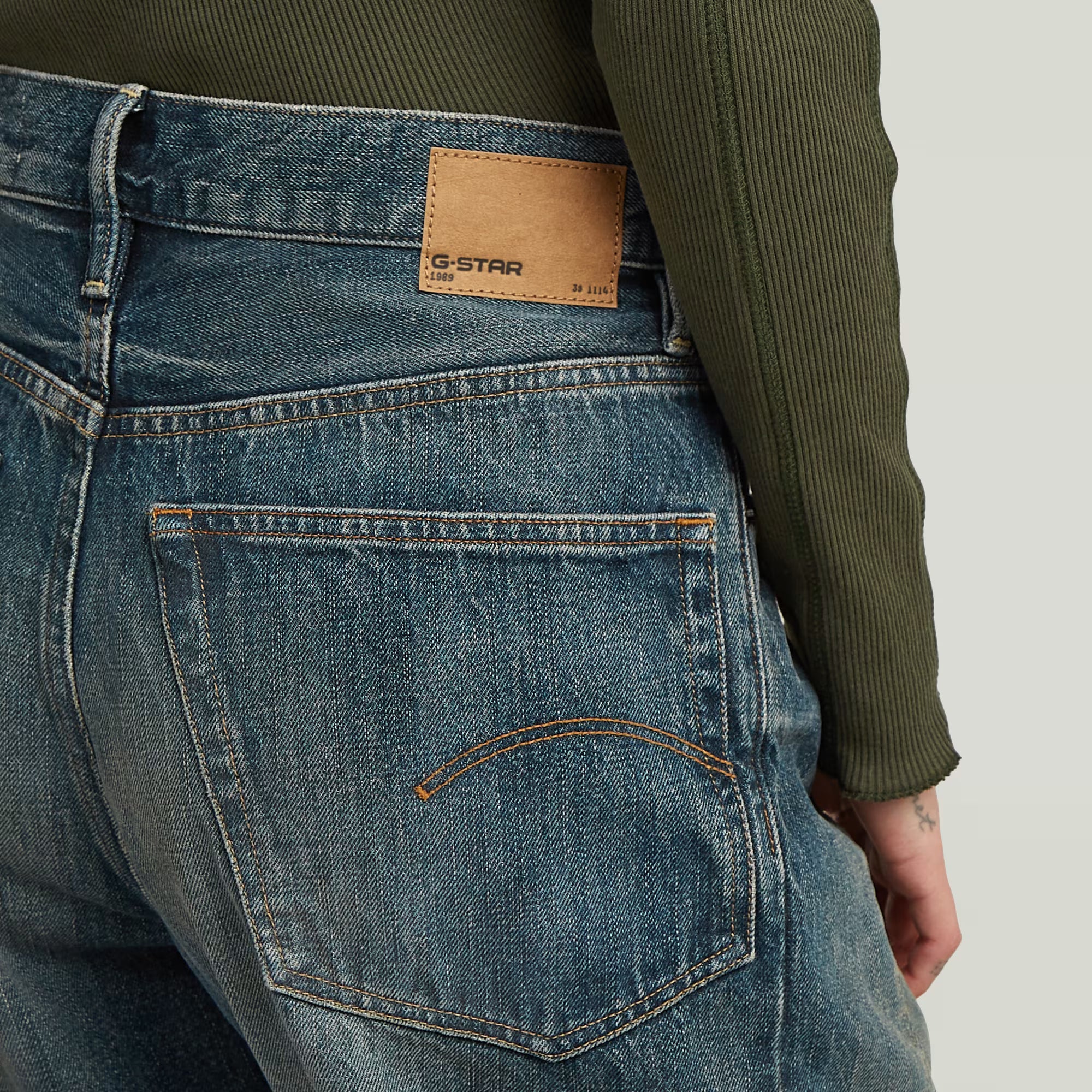 G-Star Raw - Contor 3D Wide Jean - Antique Faded Blueschist