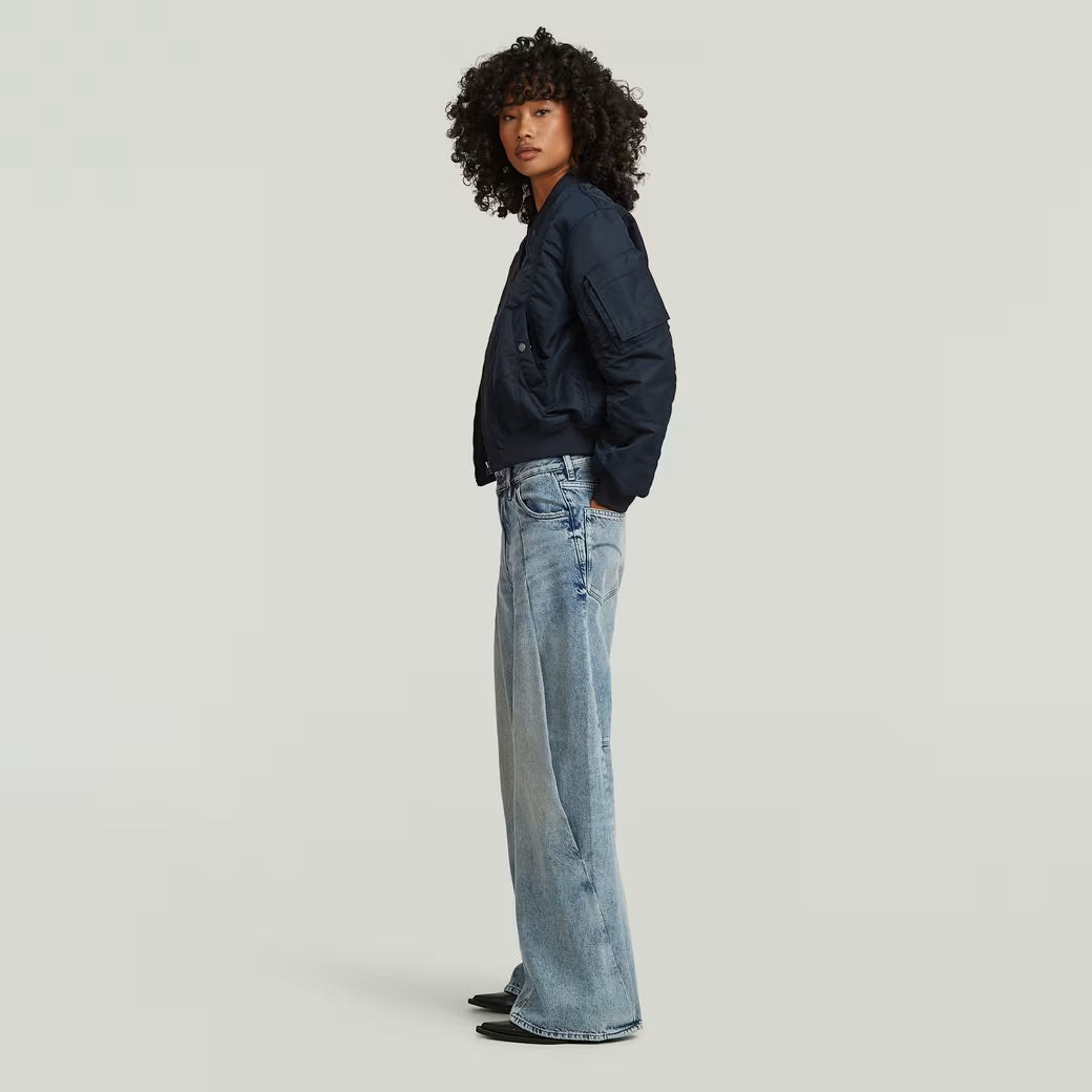 G-Star Raw - Contor 3D Wide Pleat Jean - Vintage Aegean Sea