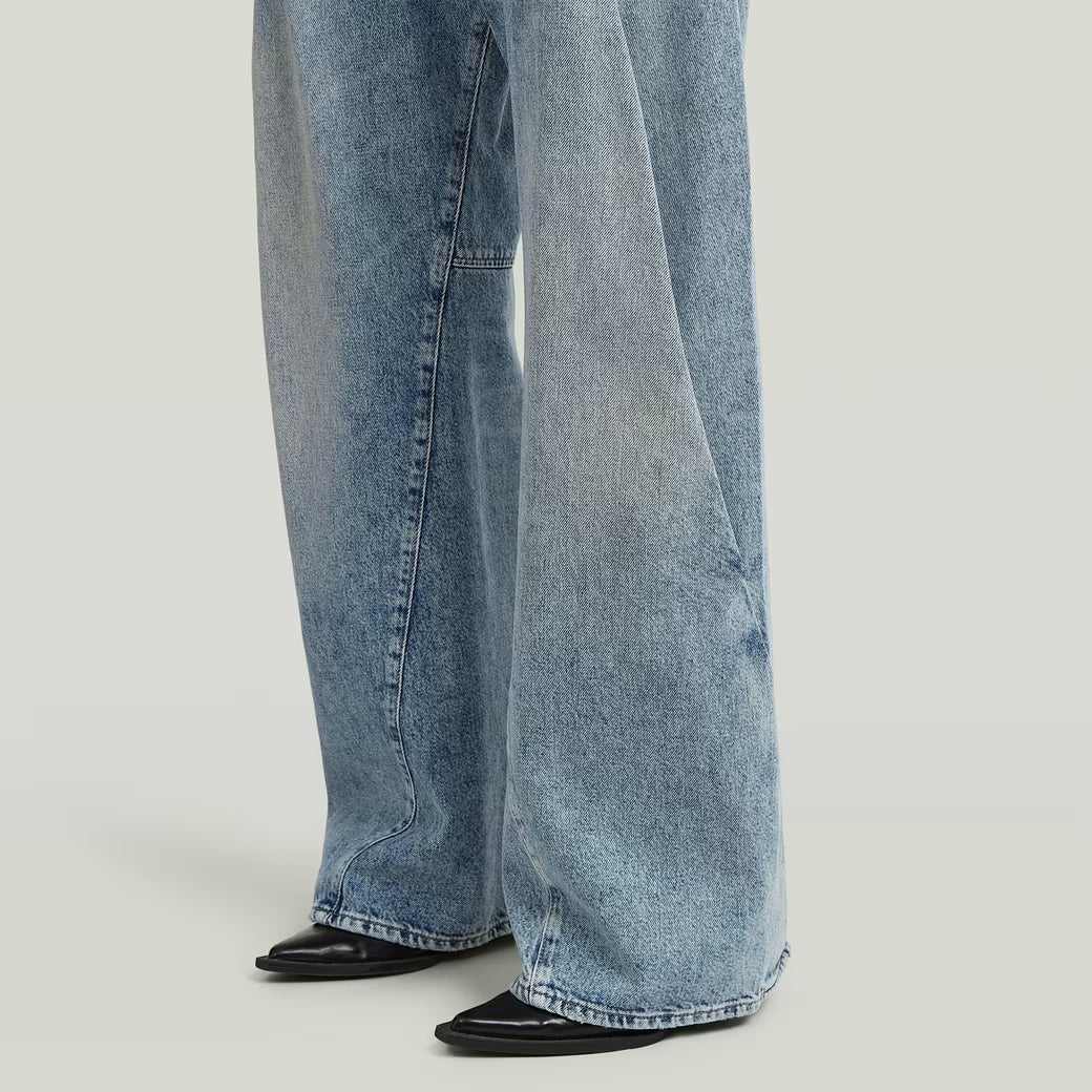 G-Star Raw - Contor 3D Wide Pleat Jean - Vintage Aegean Sea