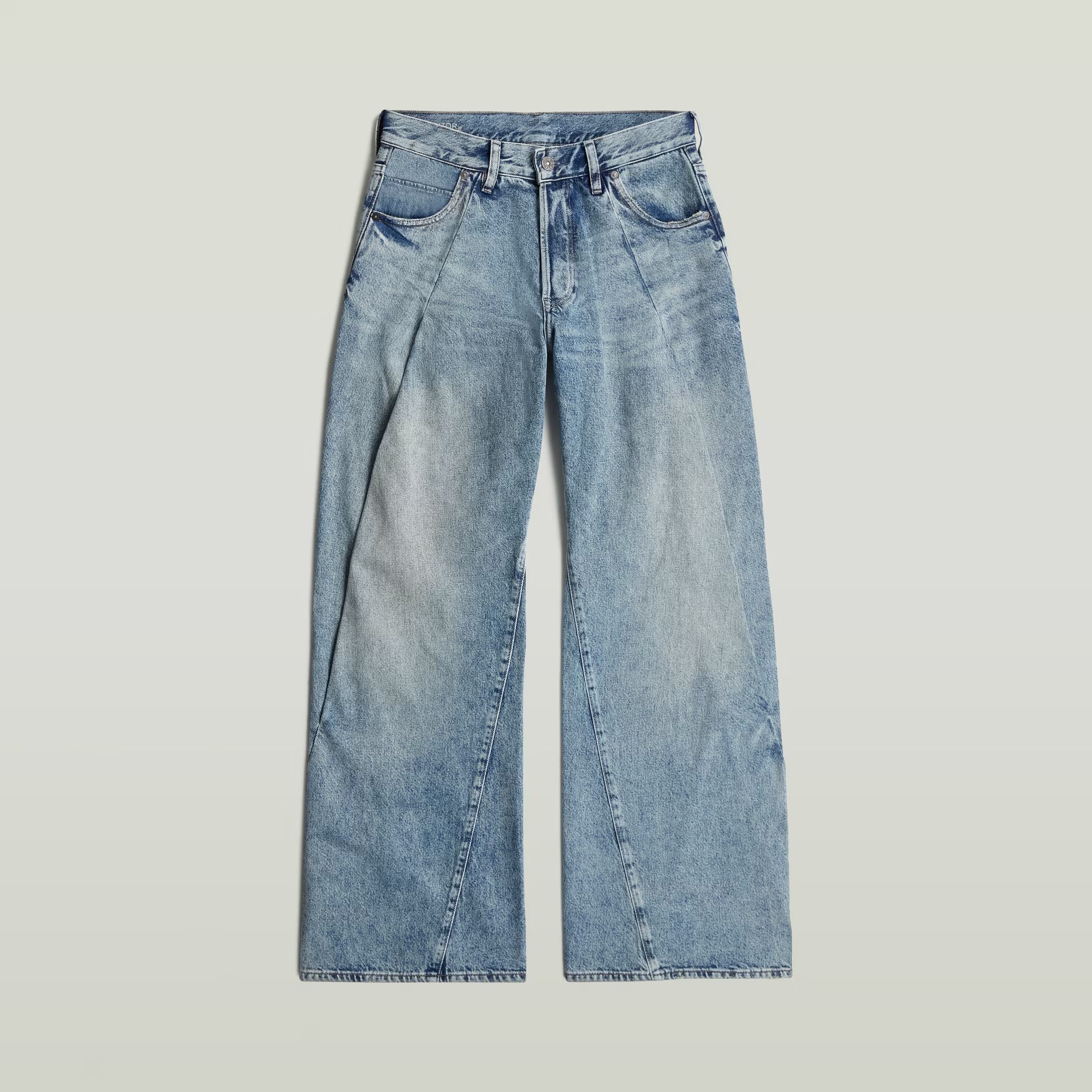G-Star Raw - Contor 3D Wide Pleat Jean - Vintage Aegean Sea