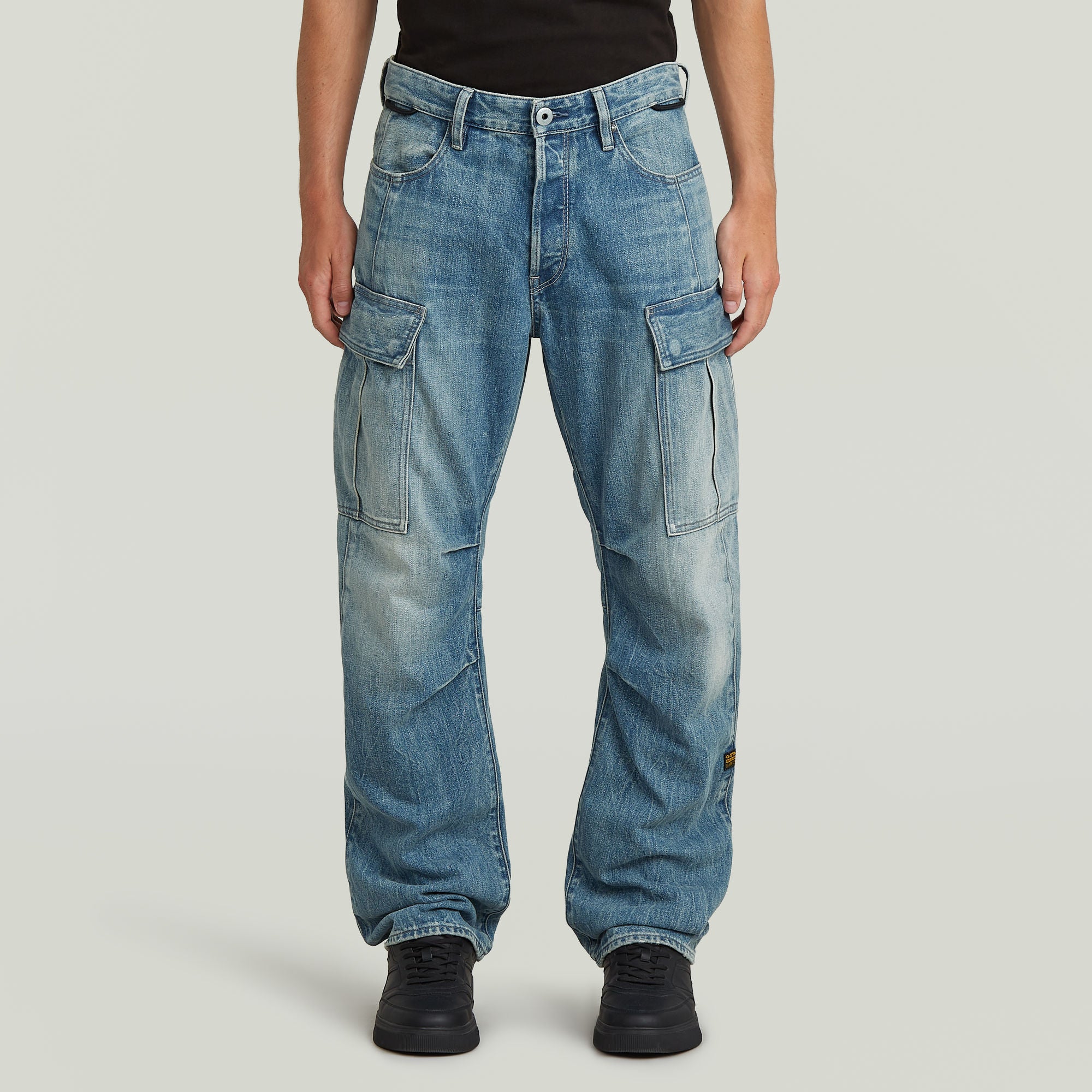 G-Star Raw - Contor 3D Regular Cargo Jean - Vintage Cirrus Blue