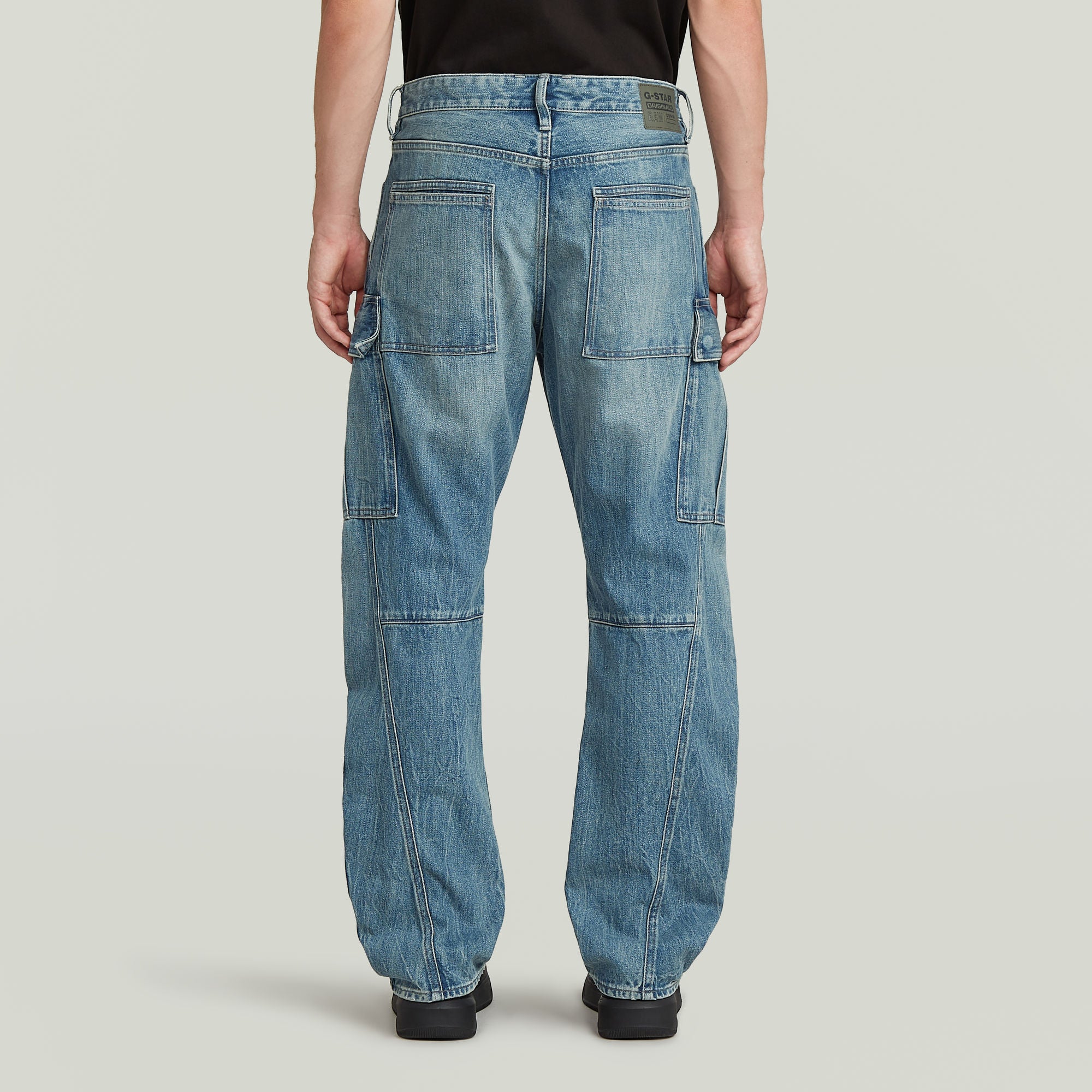 G-Star Raw - Contor 3D Regular Cargo Jean - Vintage Cirrus Blue