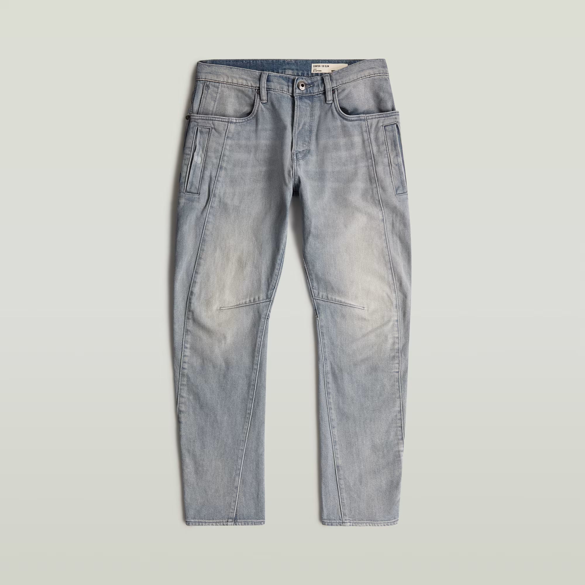 G-Star Raw - Contor 3D Slim Jean - Faded Mechanical Grey
