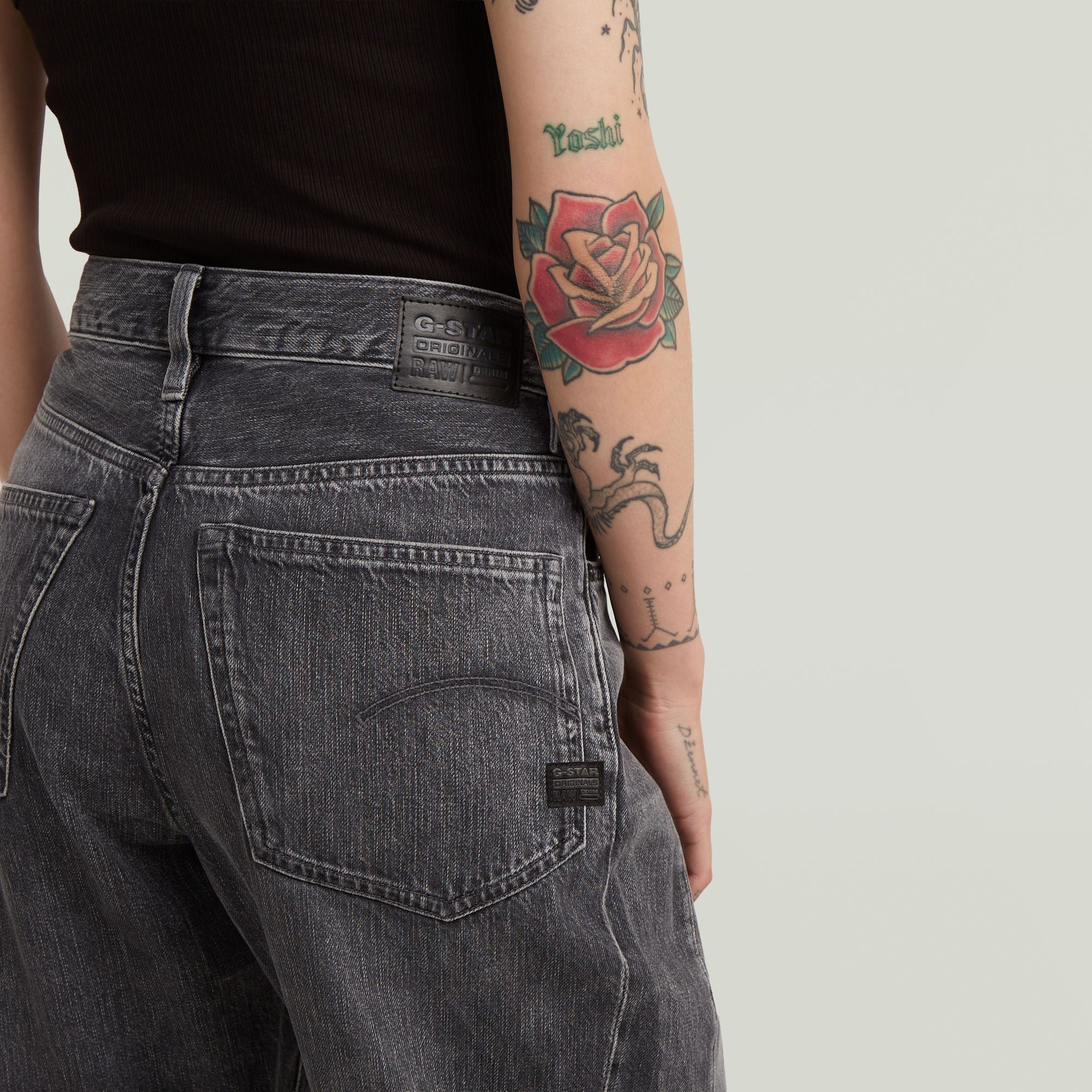 G-Star Raw - Contor 3D Wide Jean - Faded Scoria Grey