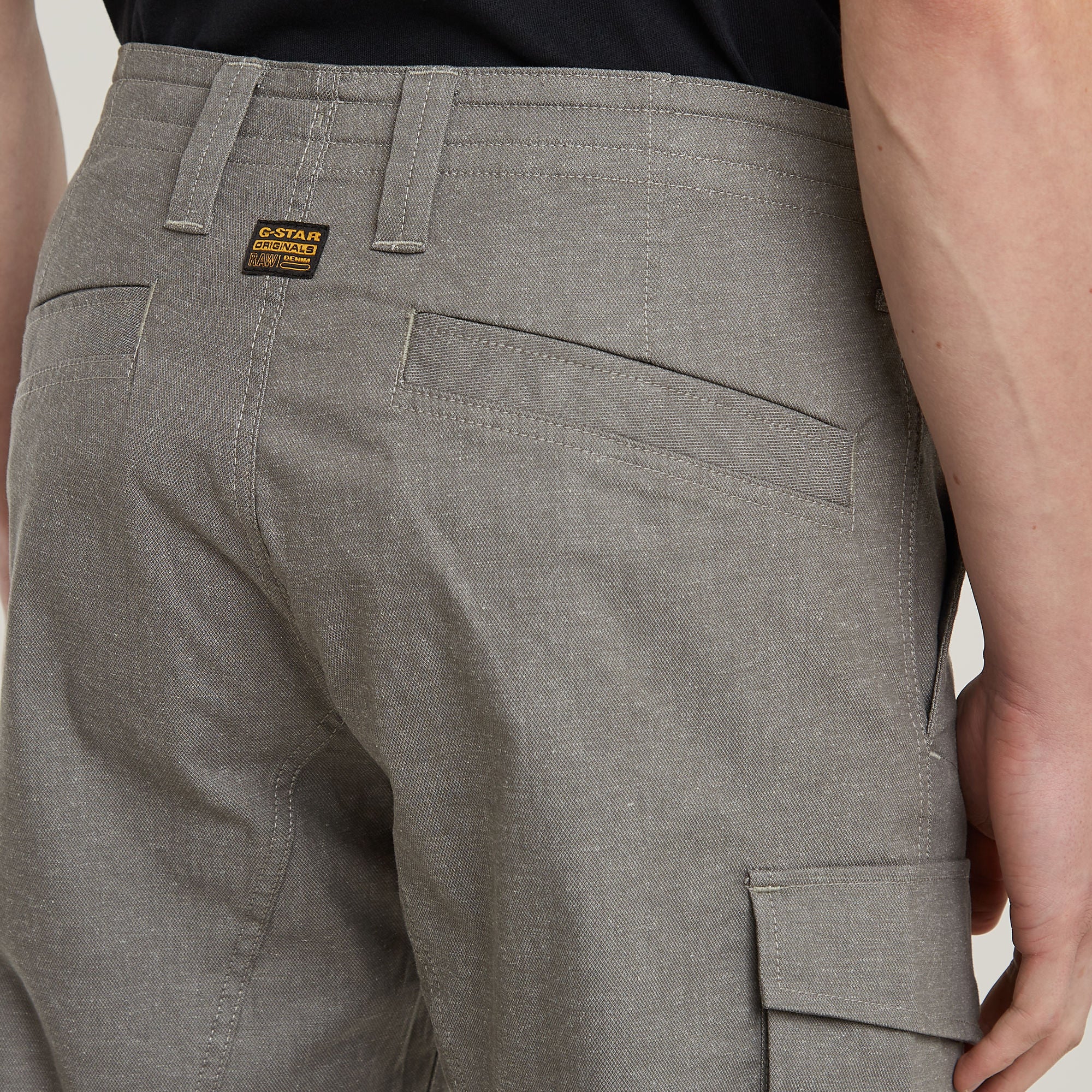 G-Star Raw - Core Regular Cargo Pant - GS Grey/Milk Dobby