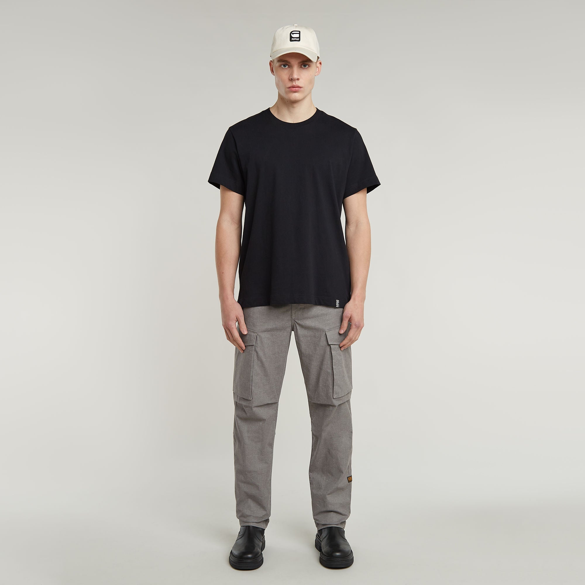 G-Star Raw - Core Regular Cargo Pant - GS Grey/Milk Dobby
