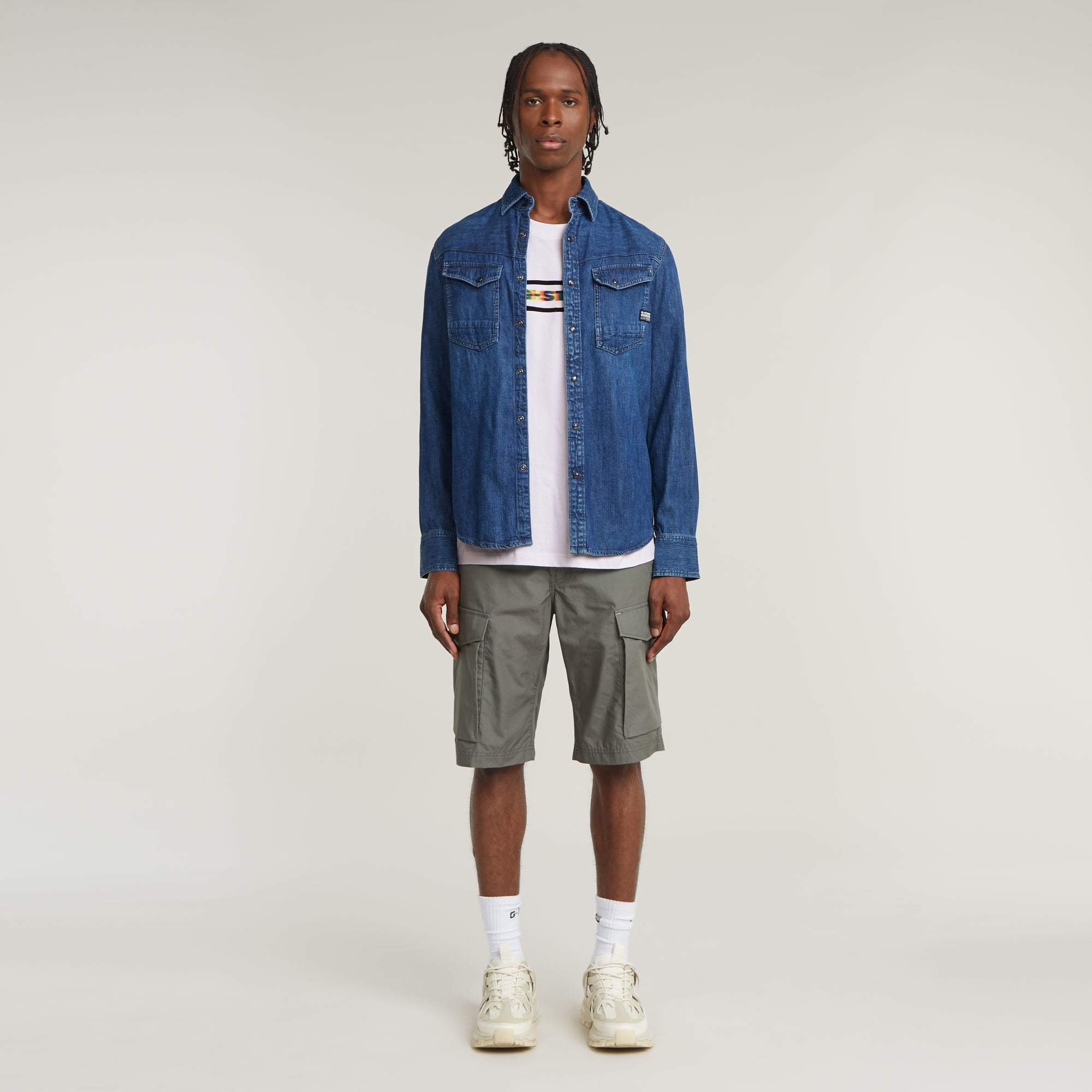 G-Star Raw - Core Regular Cargo Short - GS Grey