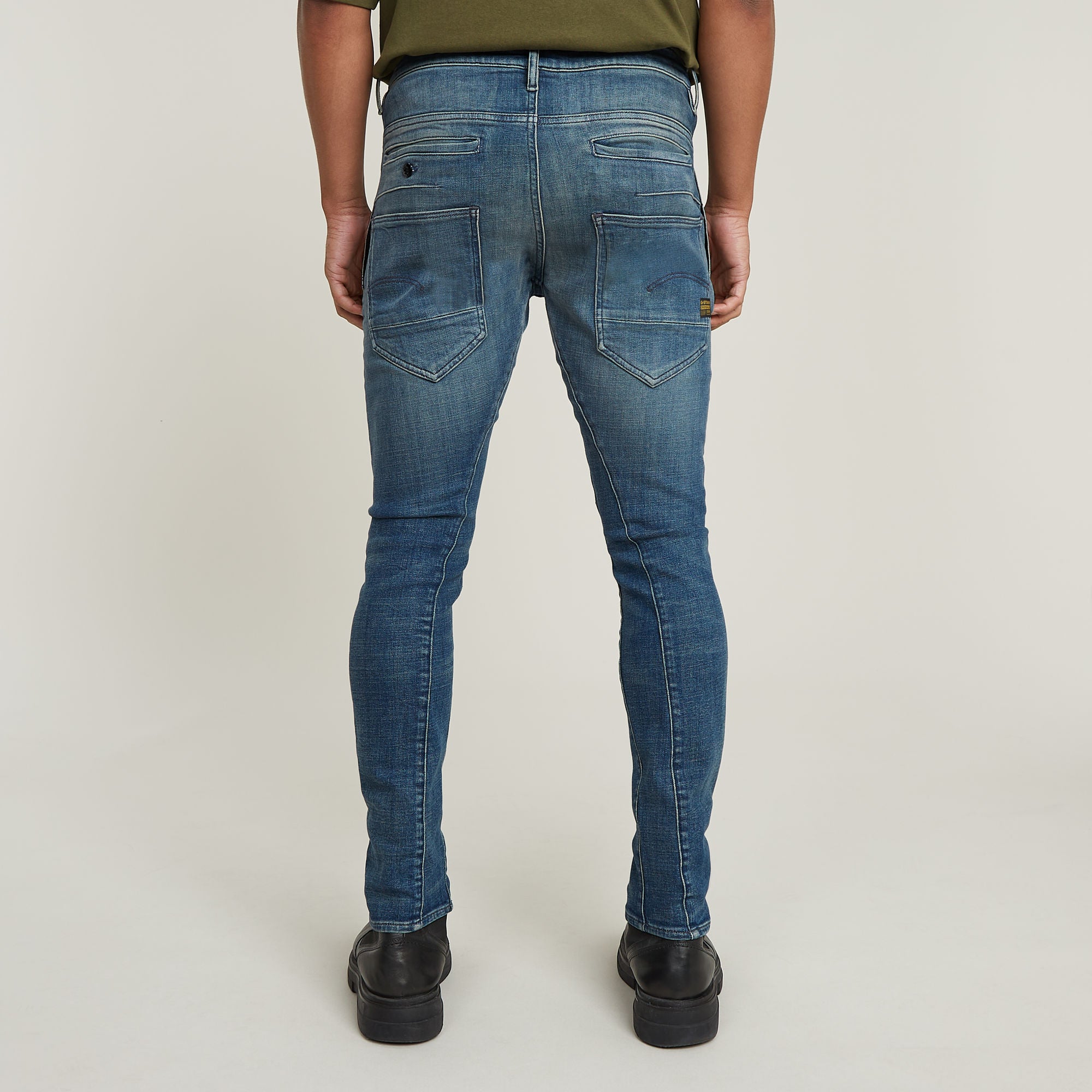 G-Star Raw - D-Staq 3D Slim Jean - Antique Faded Blue Kloof