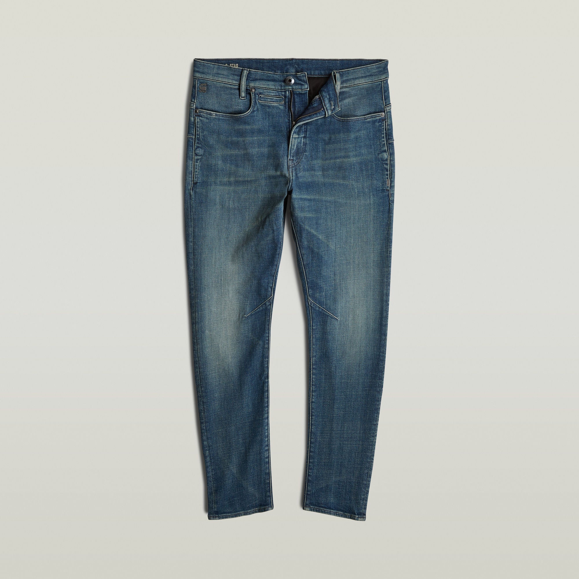 G-Star Raw - D-Staq 3D Slim Jean - Antique Faded Blue Kloof