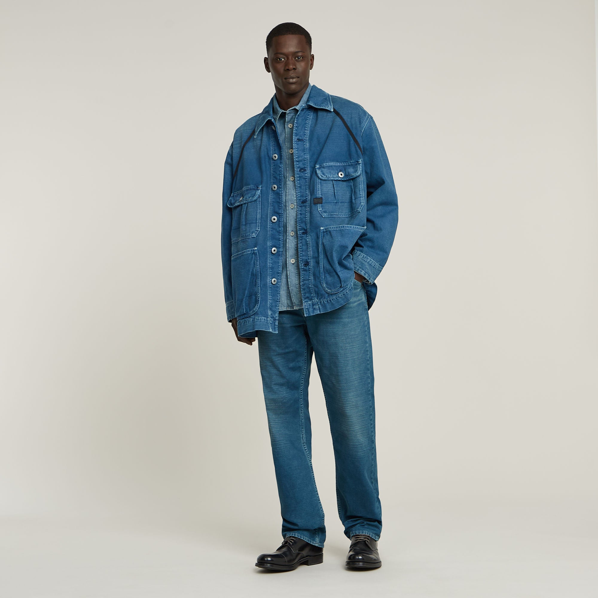 G-Star Raw - Dakota Logger Straight Jean - Faded Indigo GD