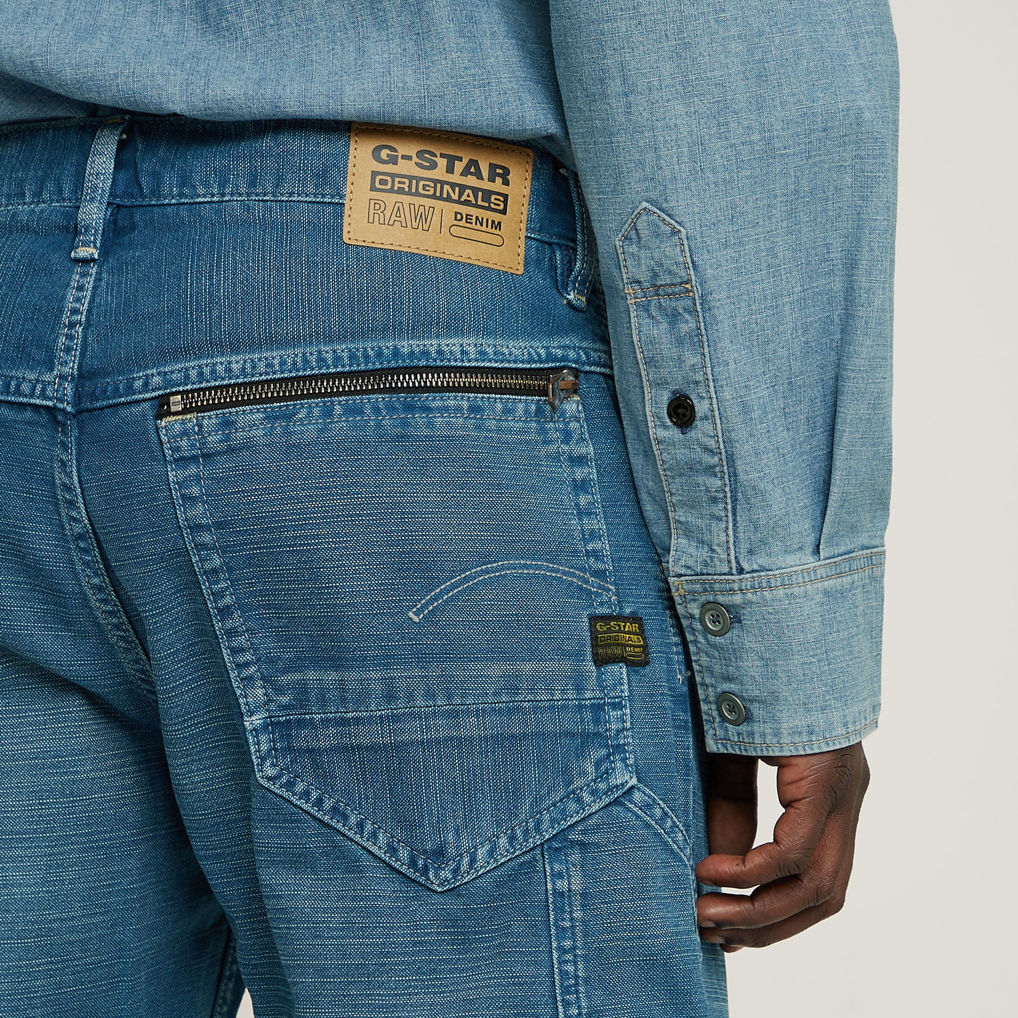 G-Star Raw - Dakota Logger Straight Jean - Faded Indigo GD