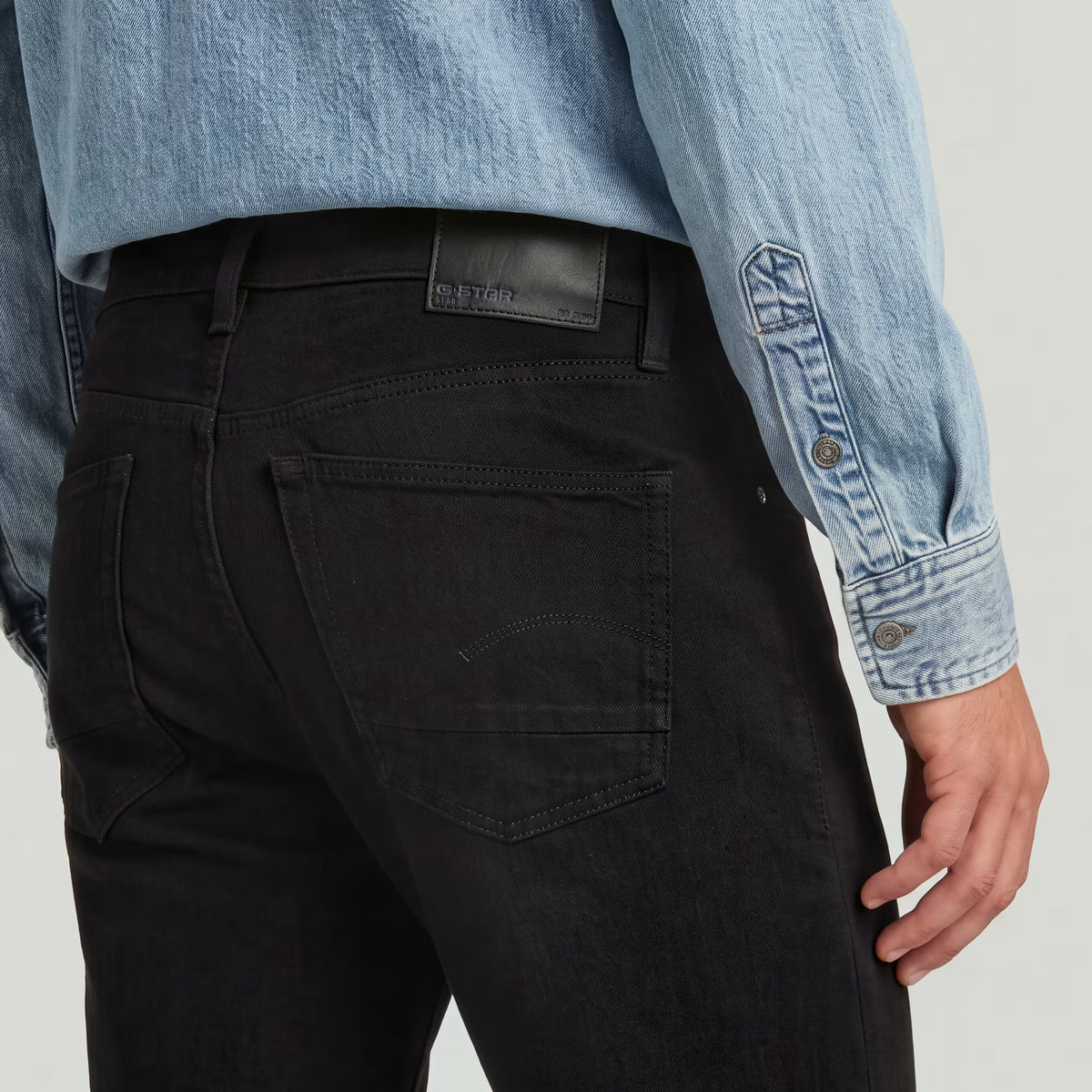 G-Star Raw - Dakota Straight Jean - Neo Black Denim