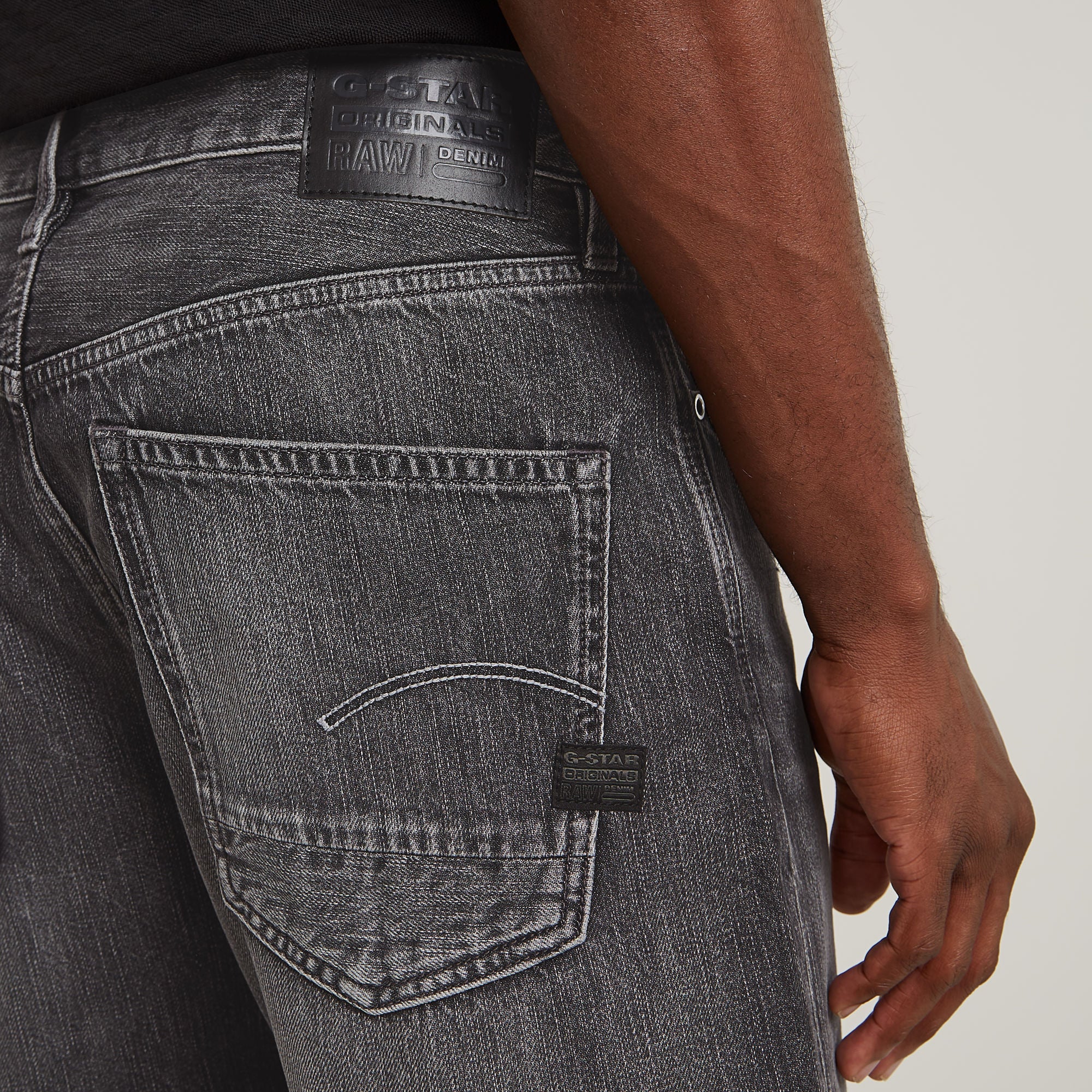 G-Star Raw - Dakota Short Clean Edge - Faded Scoria Grey