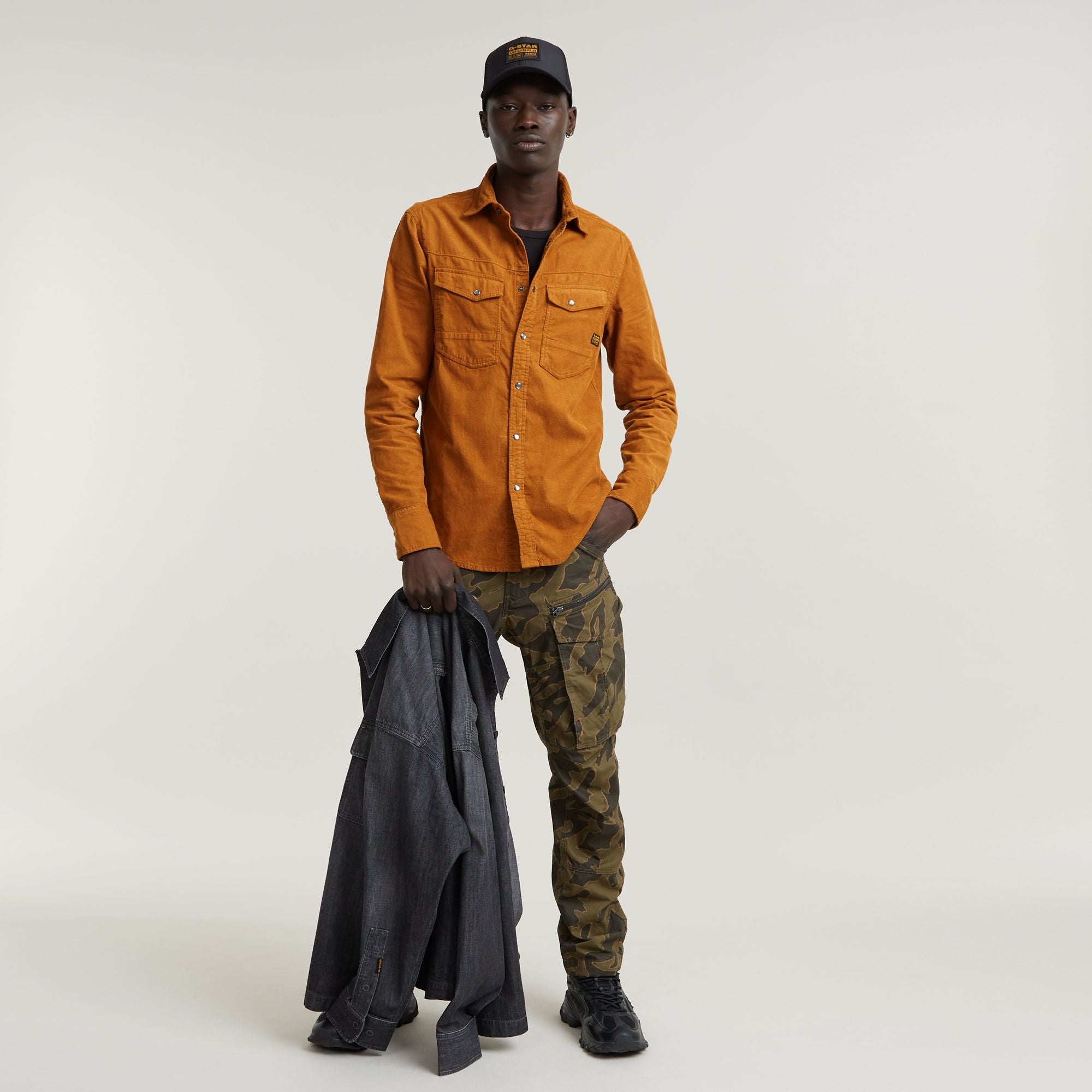 G-Star Raw - Dakota Slim LS Shirt - Rodeo GD