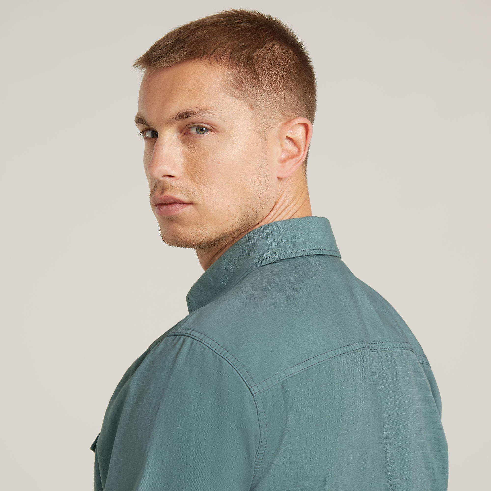 G-Star Raw - Dakota Slim LS Shirt - Bolt Grey GD