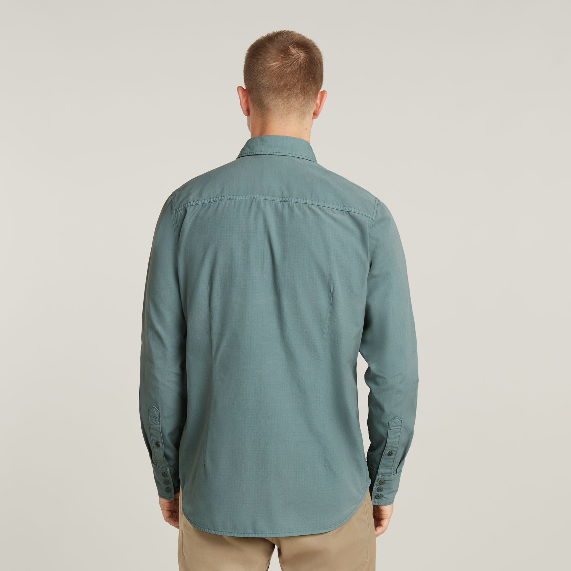 G-Star Raw - Dakota Slim LS Shirt - Bolt Grey GD