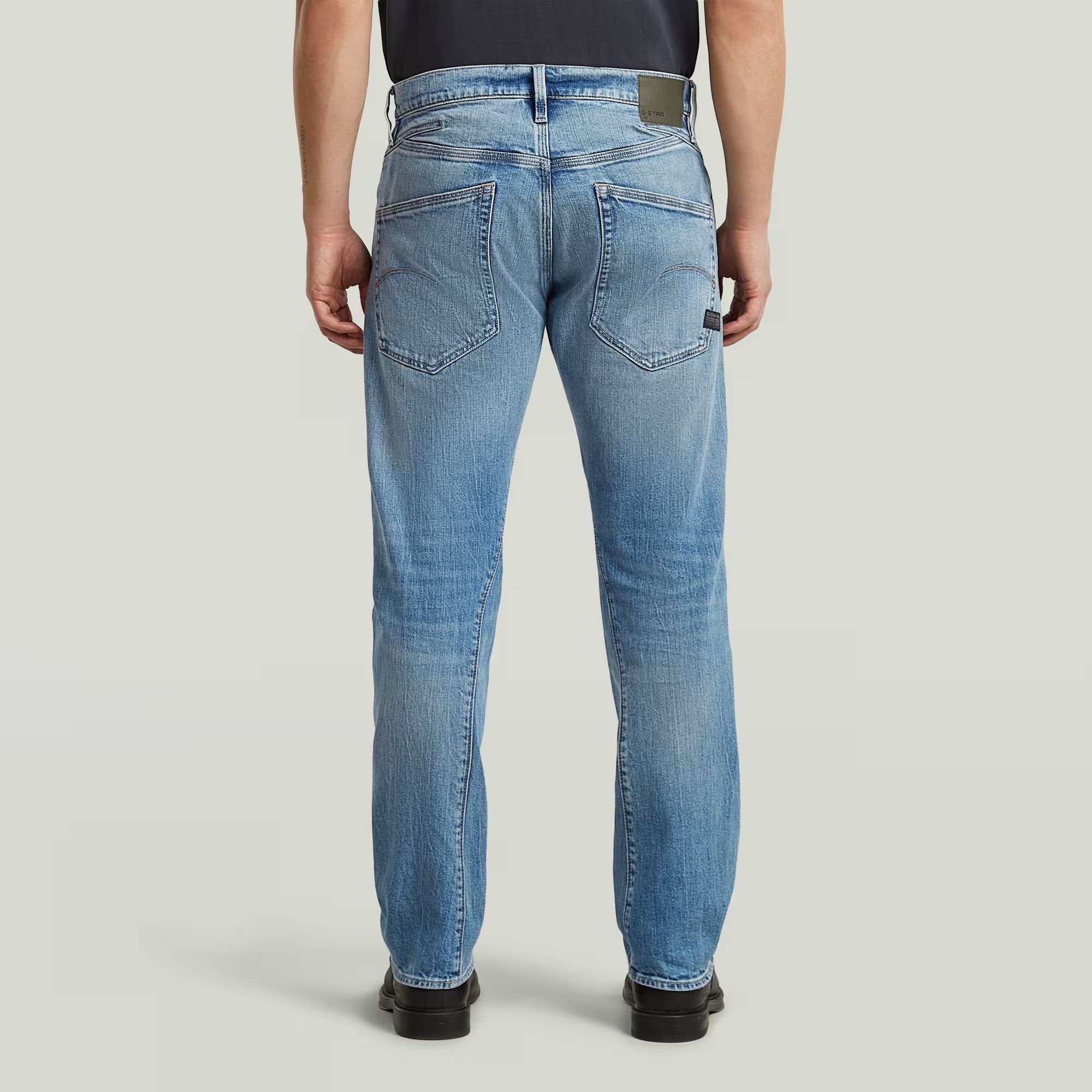 G-Star Raw - Dartt 3D Slim Straight Jean - Faded Blue Halite
