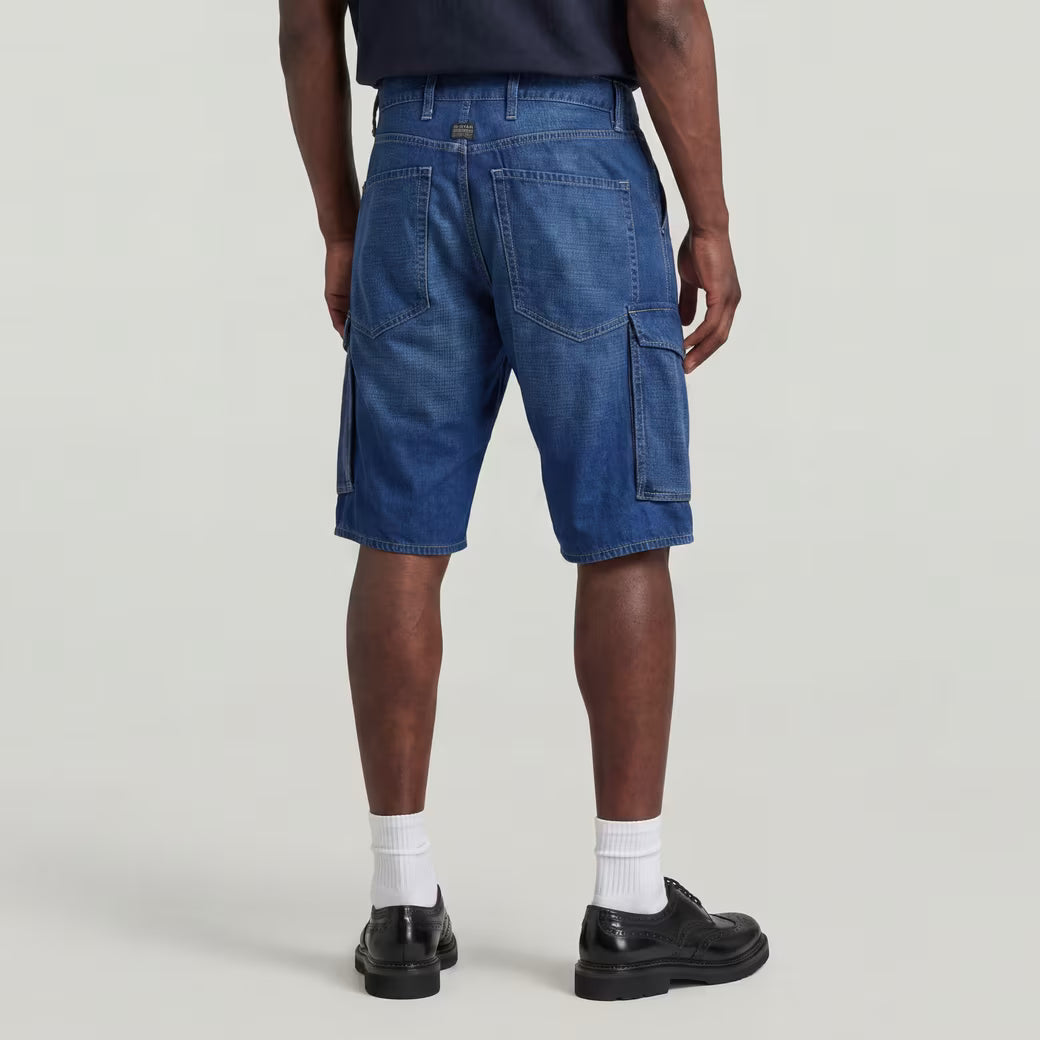 G-Star Raw - Deeggie Cargo Short - Antique Indigo GD