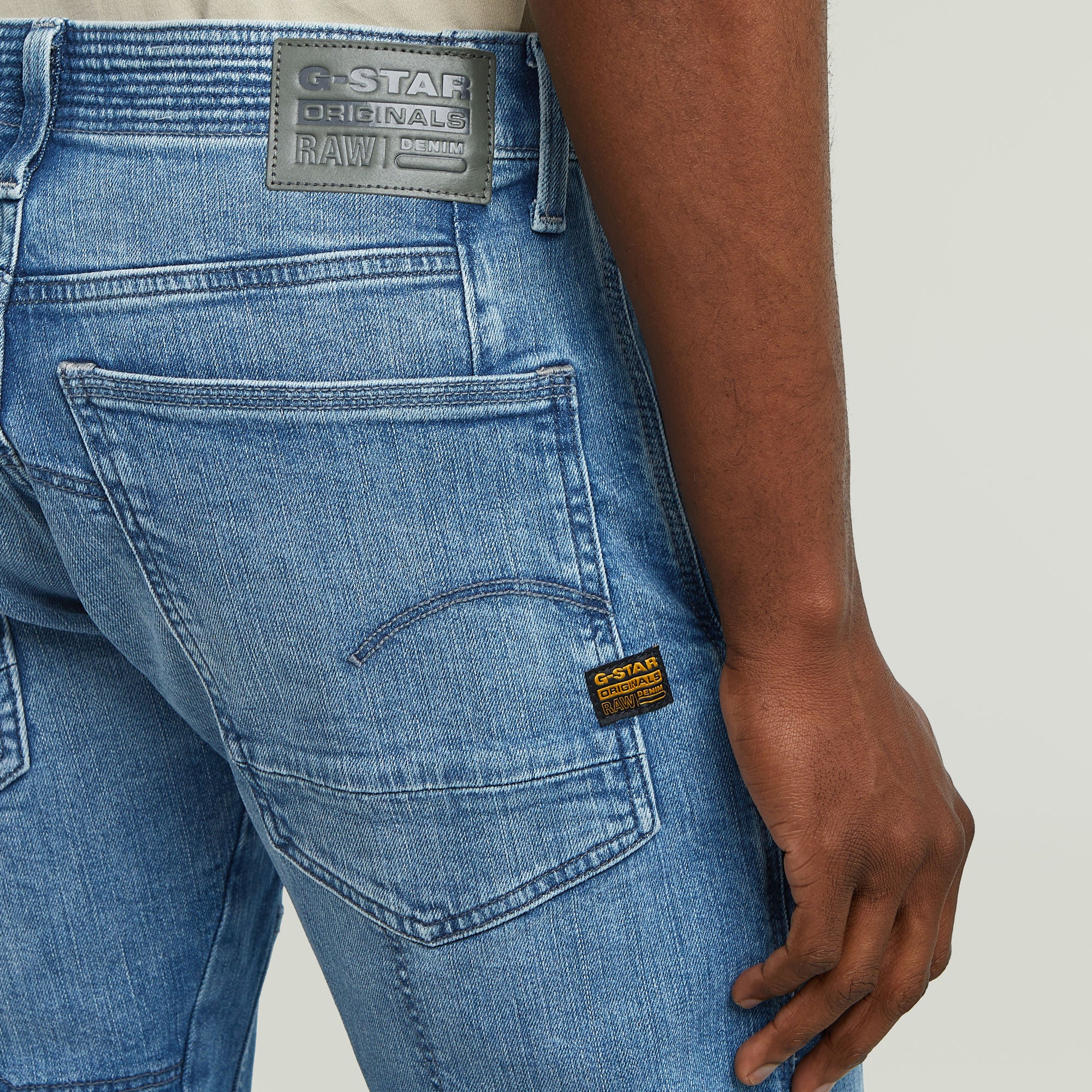 G-Star Raw - Diver 3D Slim Jean - Antique Faded Uniform Blue