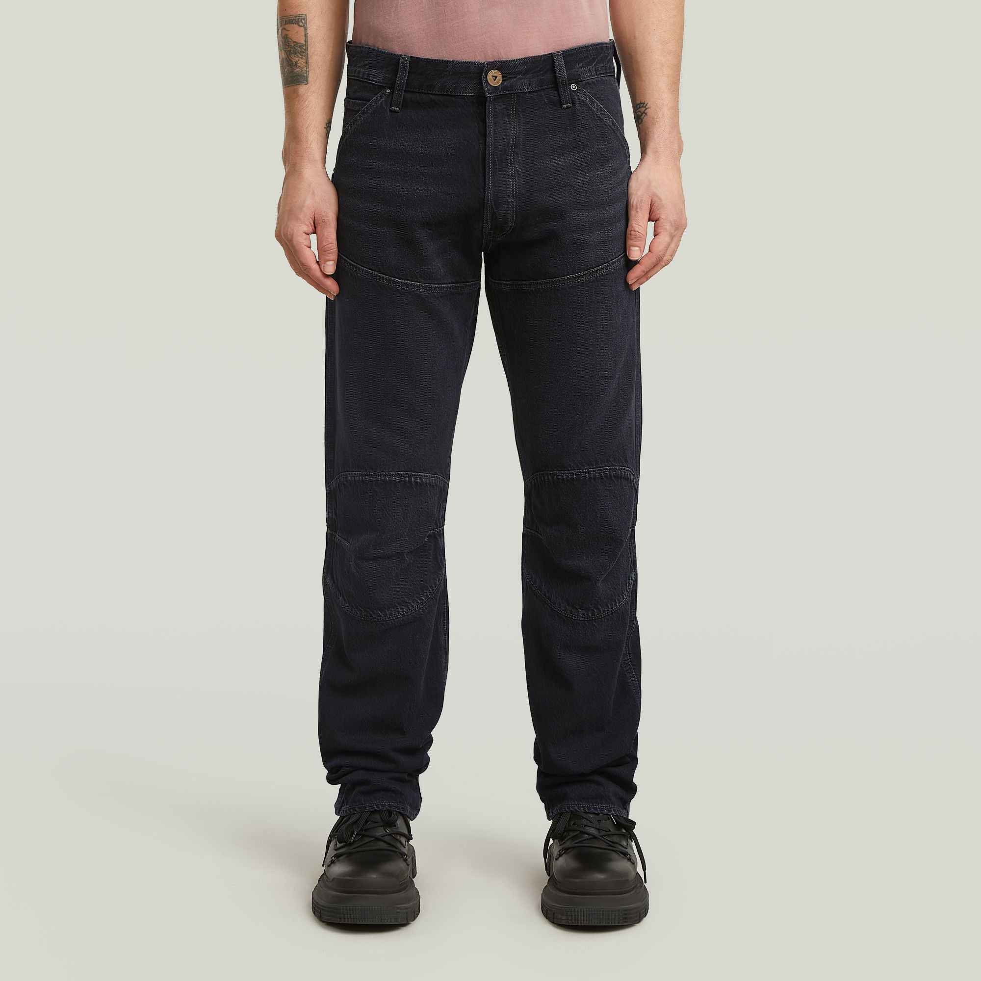 G-Star Raw - 5620 Elwood 3D Regular Jean - Worn In Dark Ocean