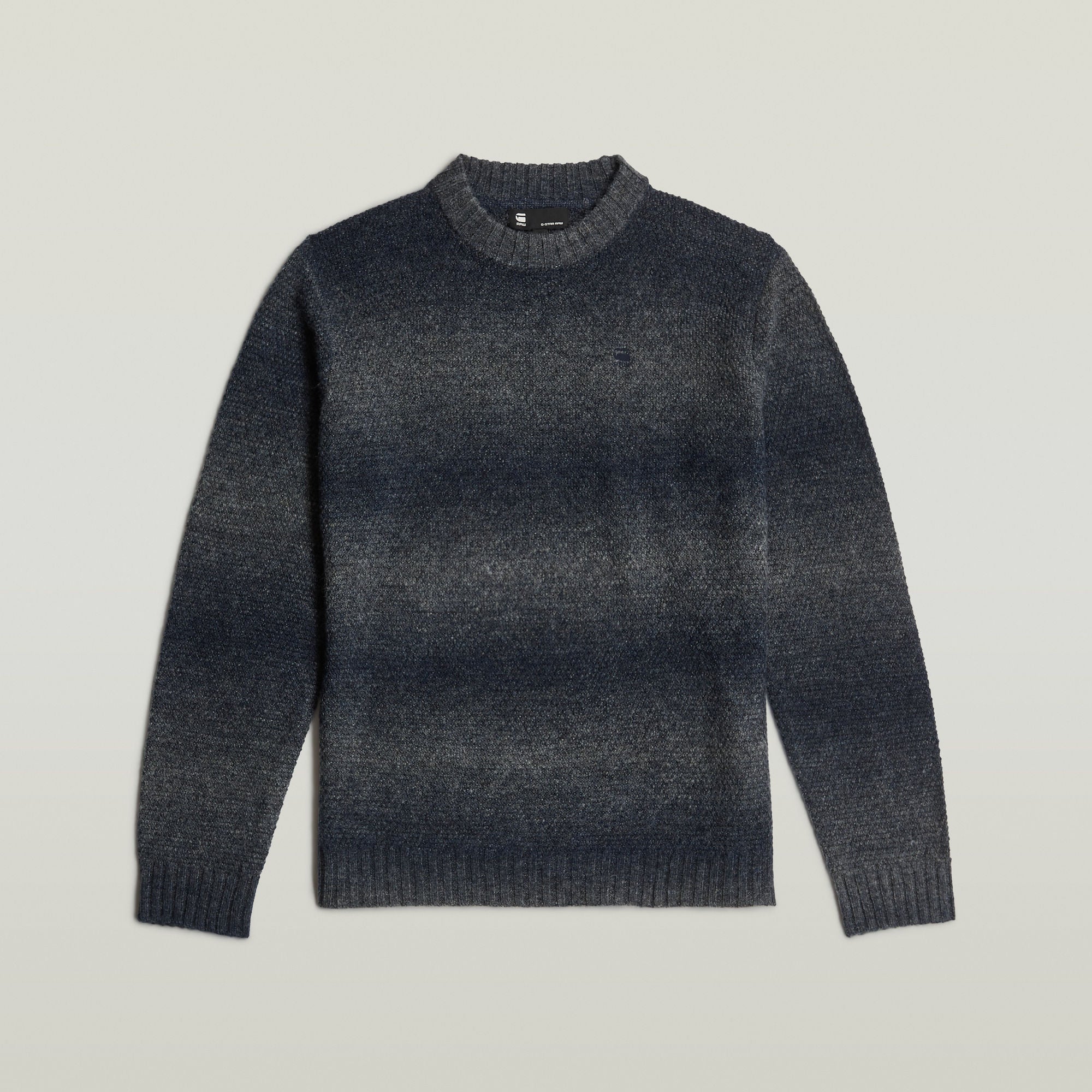 G-Star Raw - Gradient Knitted Sweater - Legion Blue Gradient