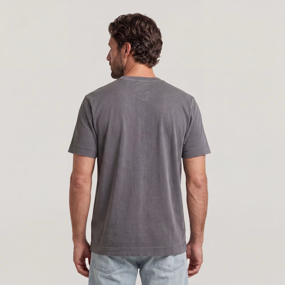 G-Star Raw - GS-01 Washed R Tee - Dark Black GD