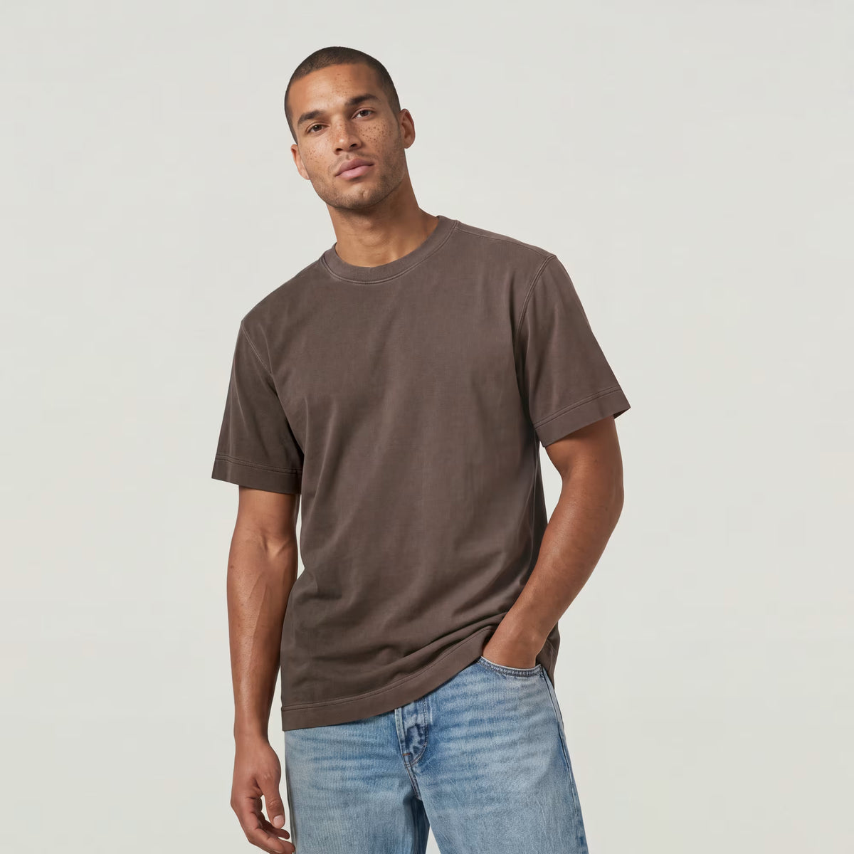 G-Star Raw - GS-01 Washed R Tee - Java GD