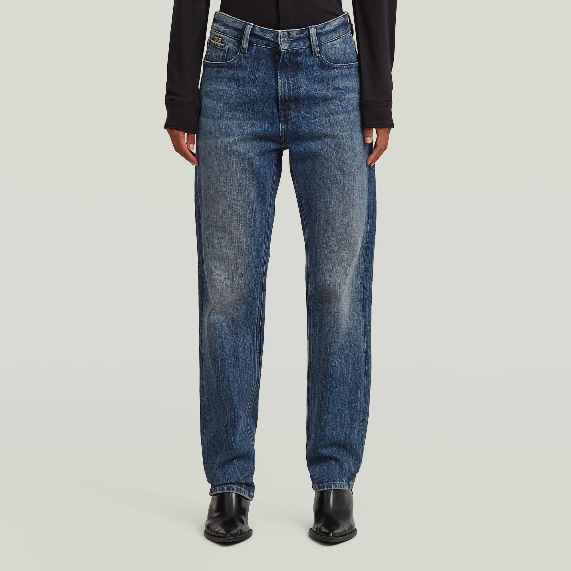 G-Star Raw - Iggie Straight Jean - Worn In Mountain Dusk