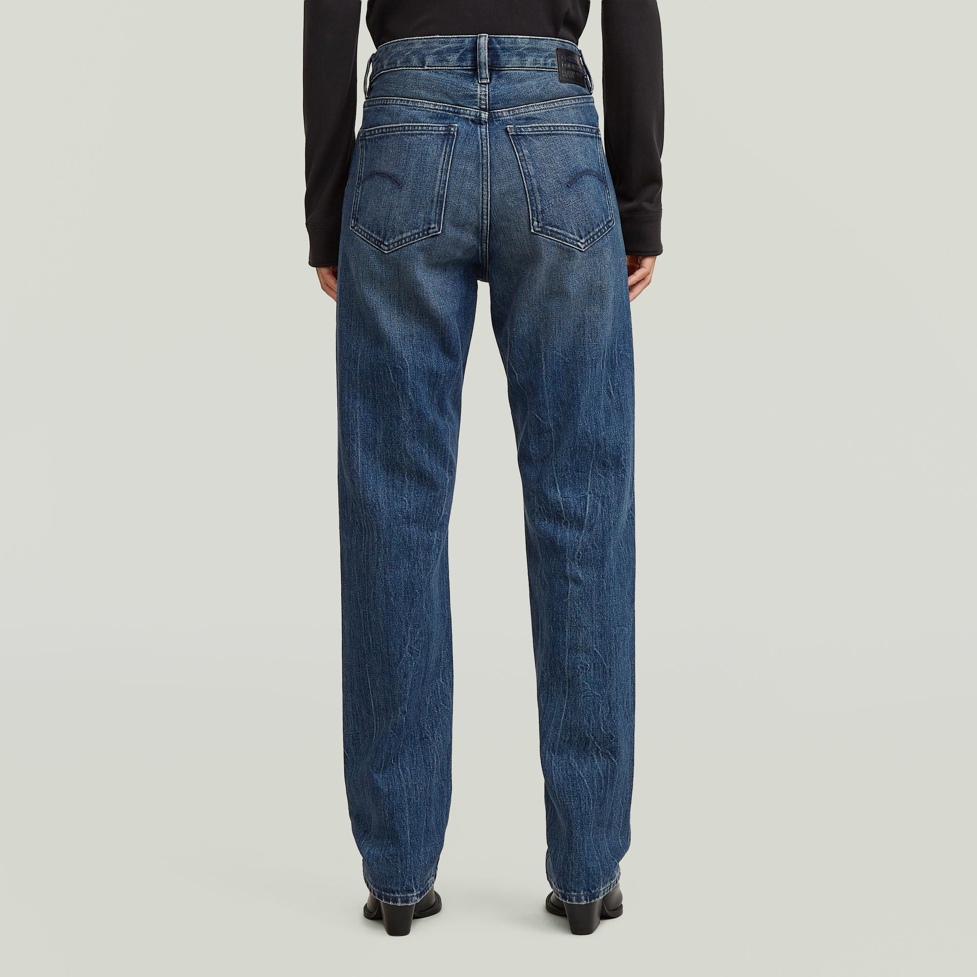 G-Star Raw - Iggie Straight Jean - Worn In Mountain Dusk