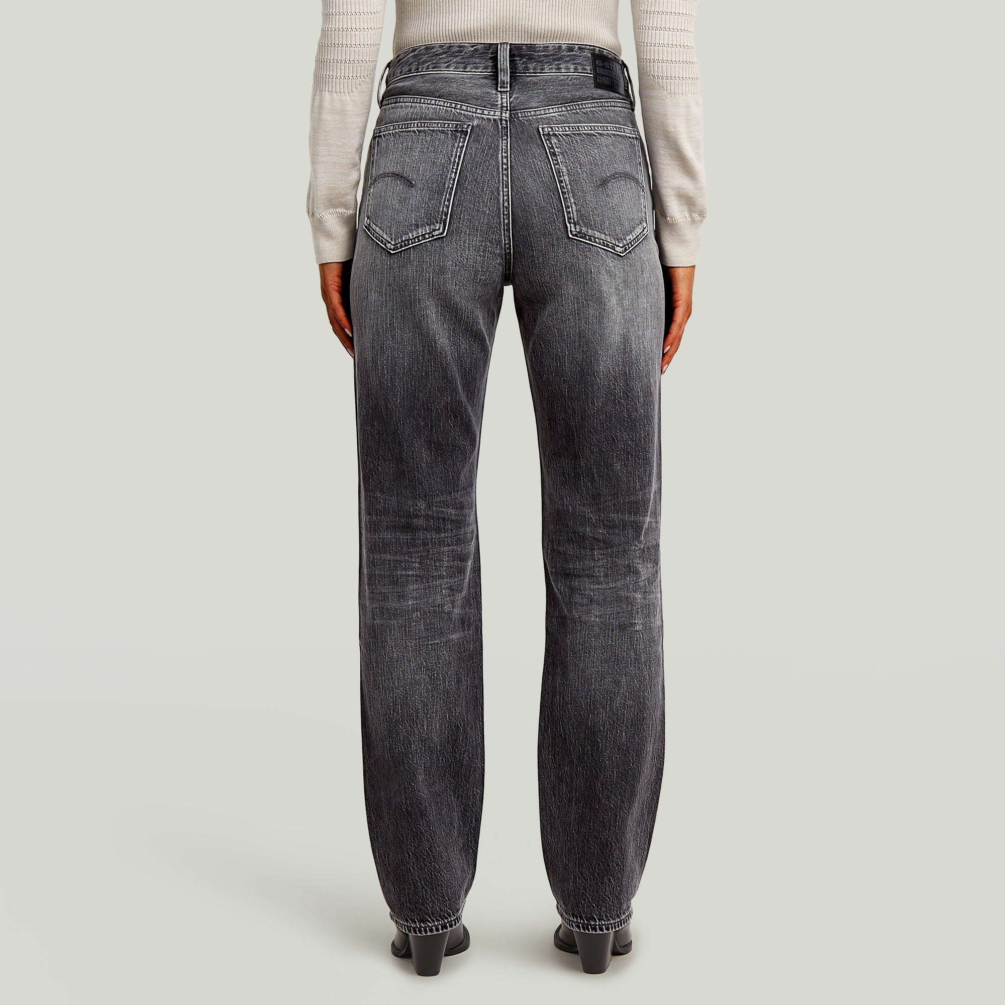 G-Star Raw - Iggie Straight Jean - Faded Scoria Grey