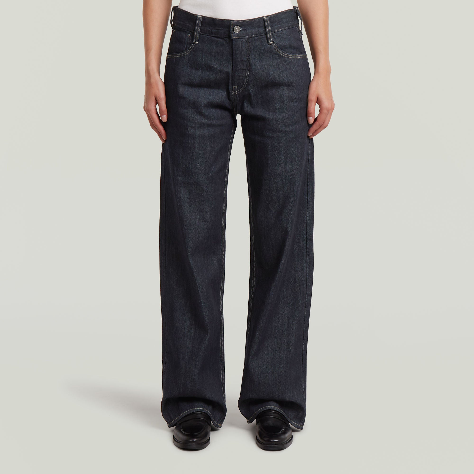 G-Star Raw - Judee Low Waist Loose Jean - Rinsed