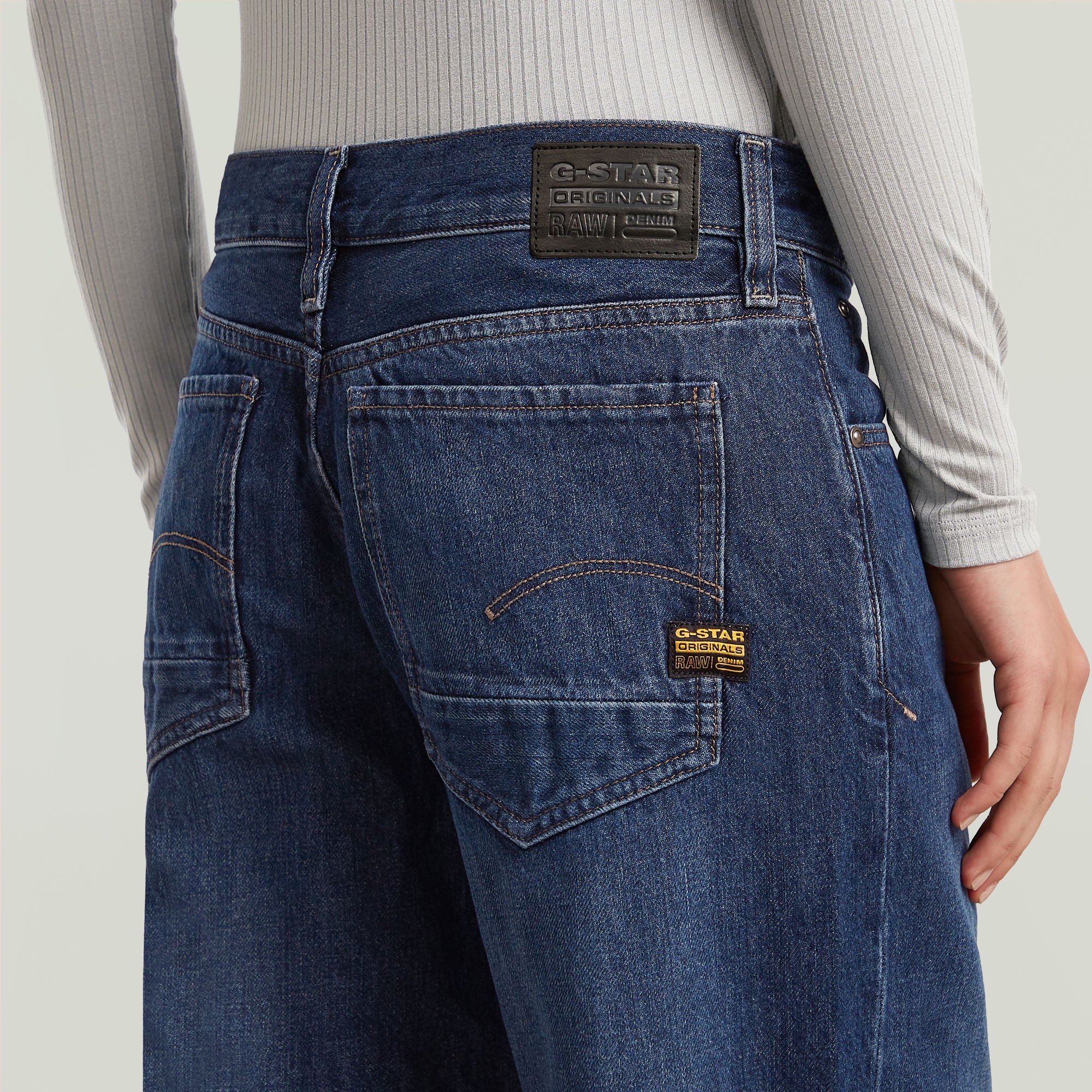 G-Star Raw - Judee Low Waist Loose Jean - Worn In Indigo Veil