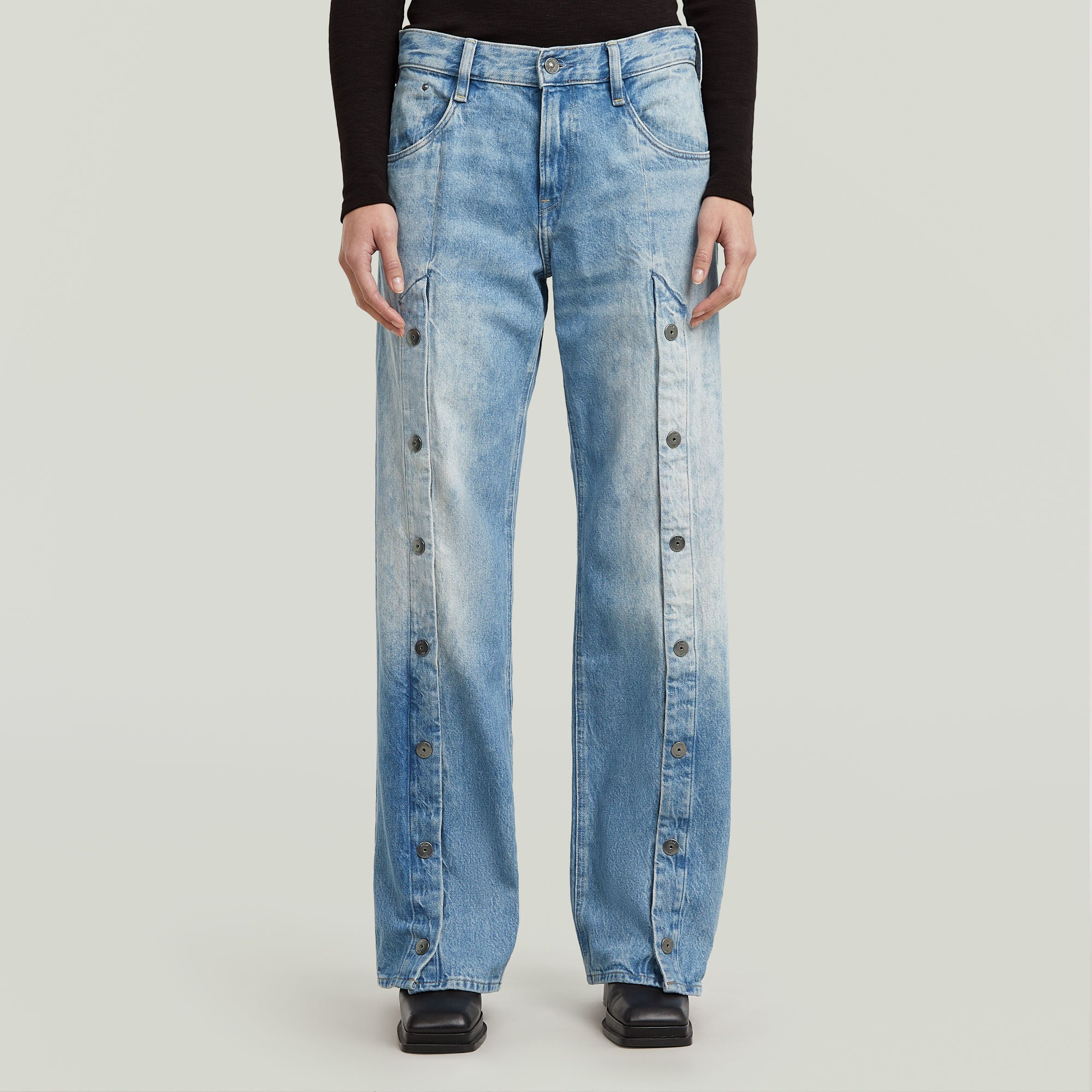 G-Star Raw - Judee Snaps Loose Jean - Vintage Powder Blue