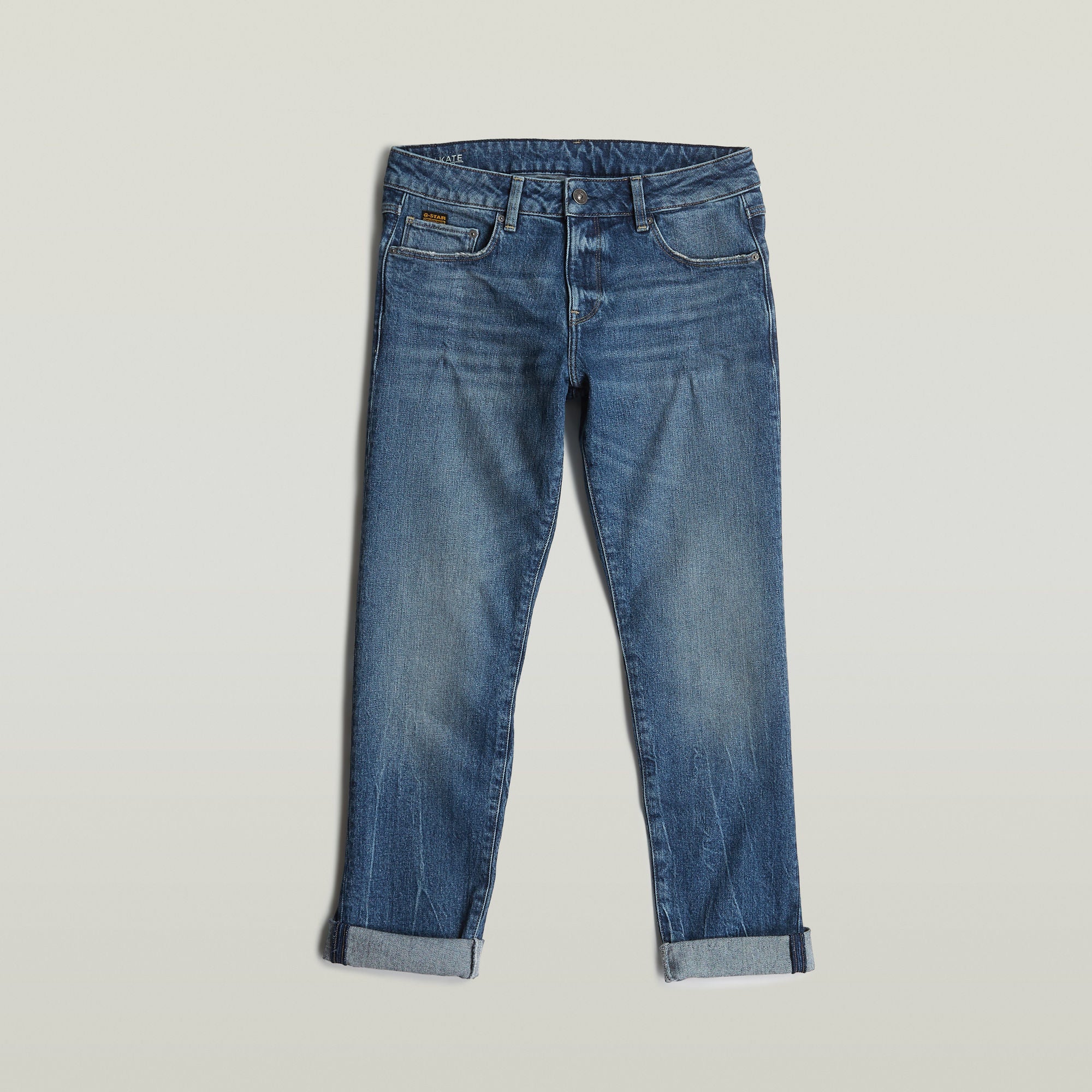 G-Star Raw - Kate Boyfriend Jean - Faded Blue Marble