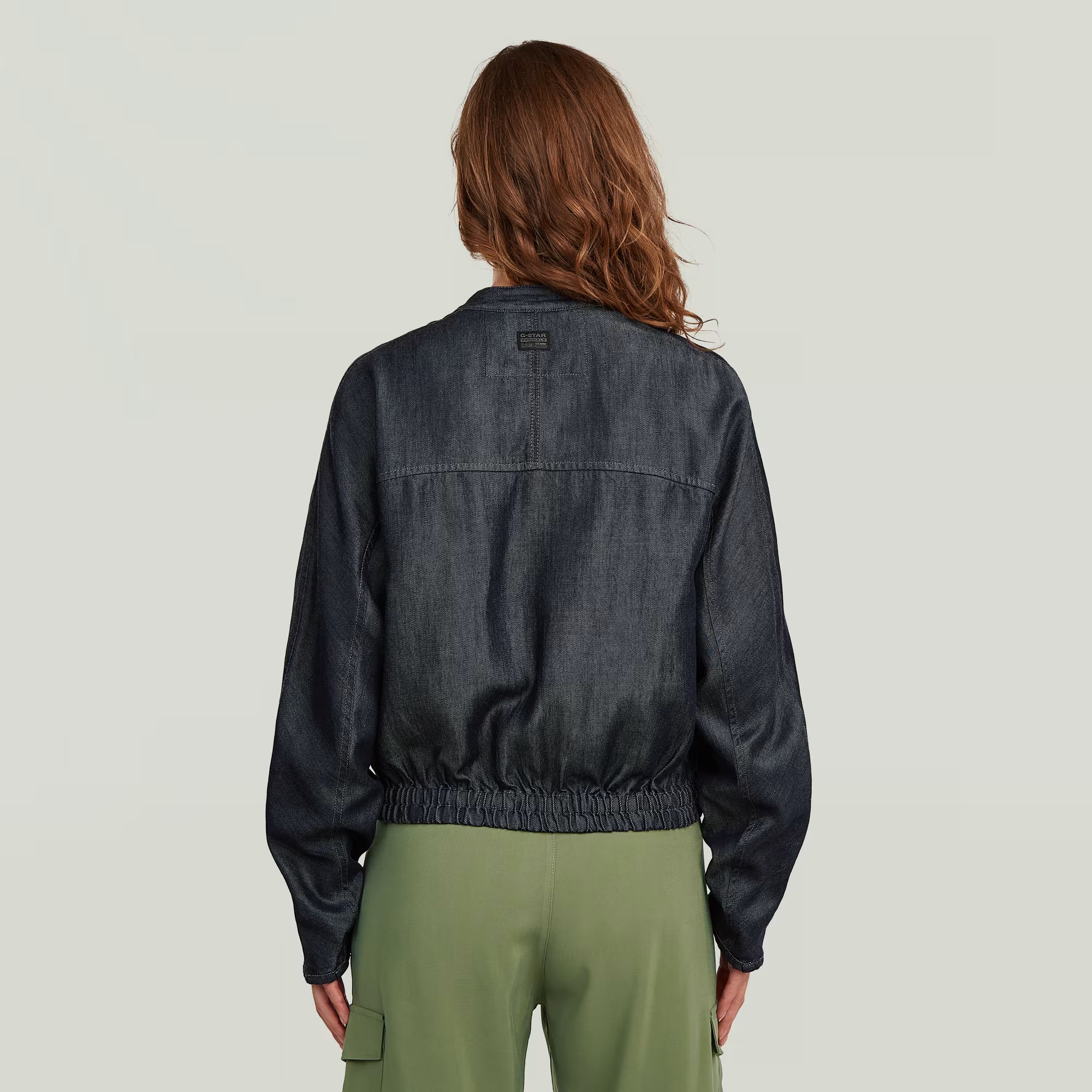 G-Star Raw - Lightweight Summer Bomber Jacket - Rinsed