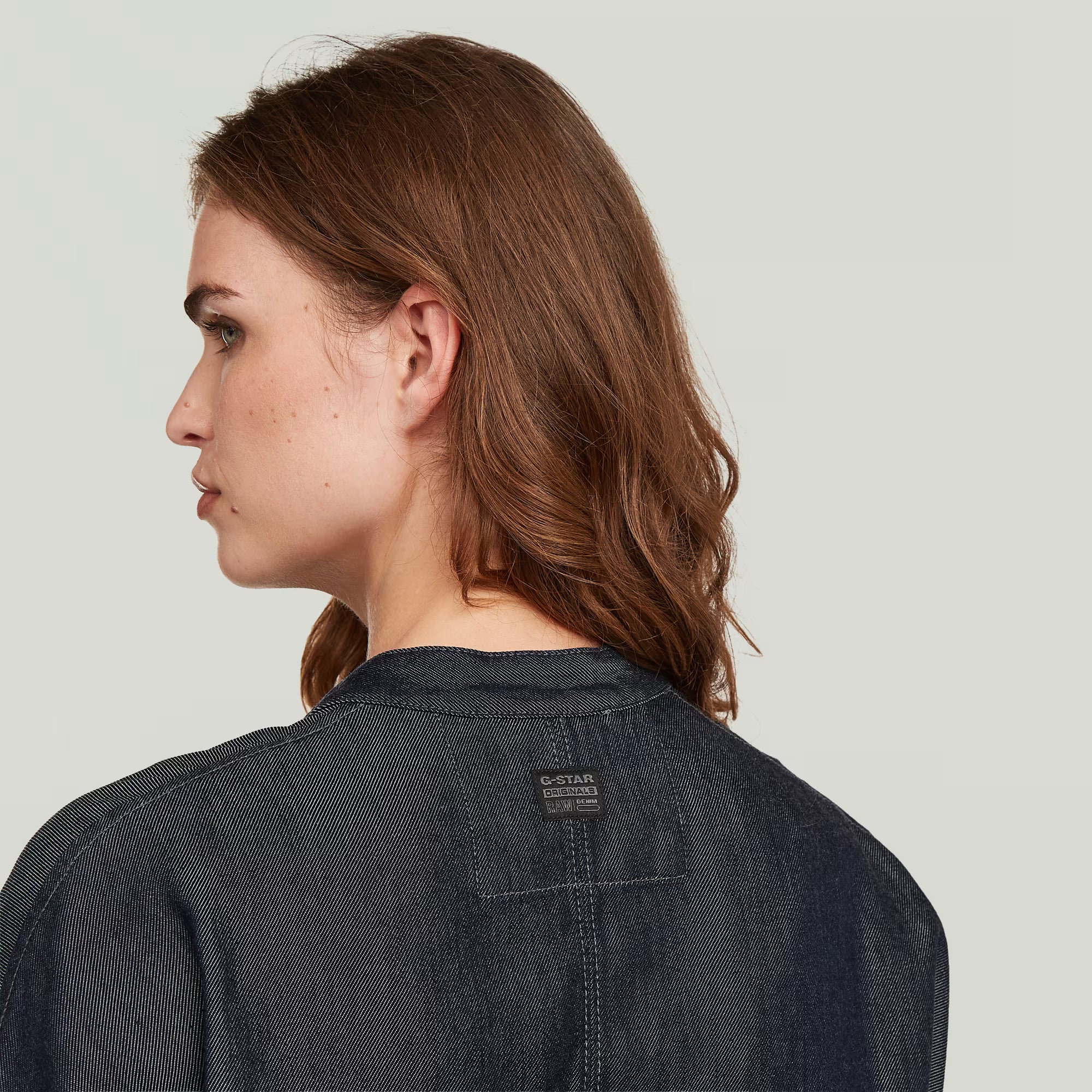 G-Star Raw - Lightweight Summer Bomber Jacket - Rinsed
