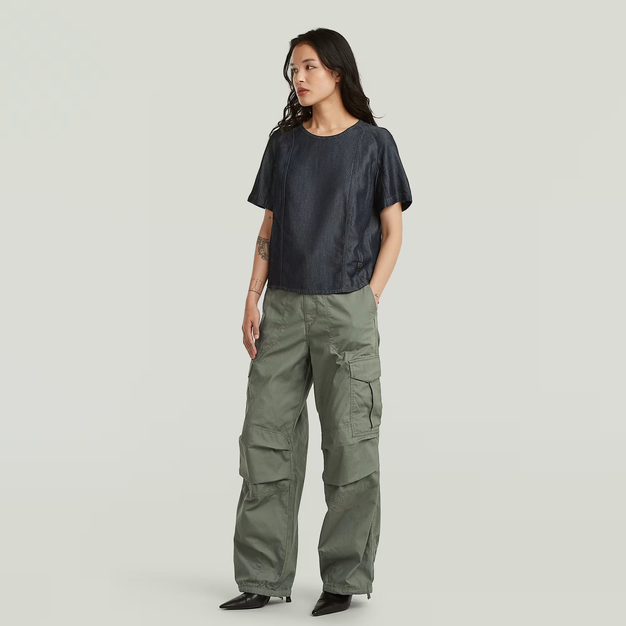 G-Star Raw - Lightweight Woven Top - Rinsed