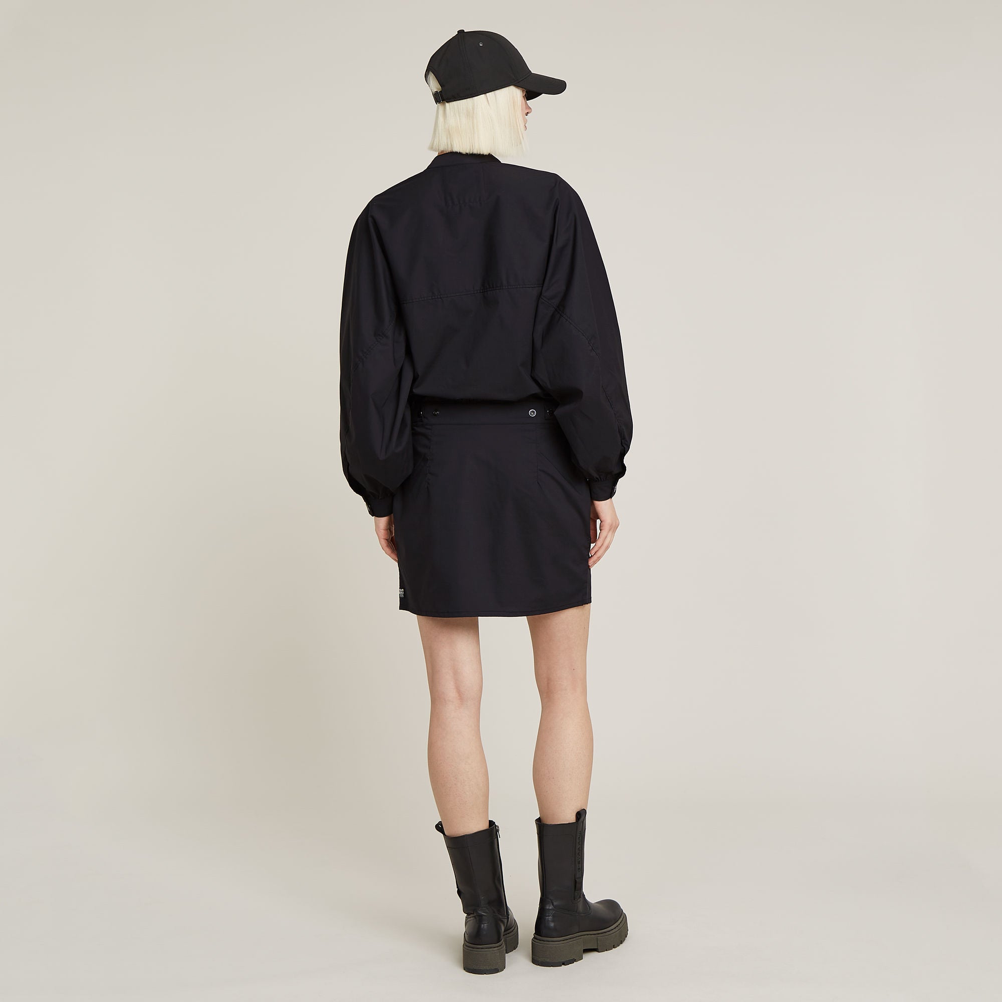 G-Star Raw - Macro Balloon LS Dress - Dark Black