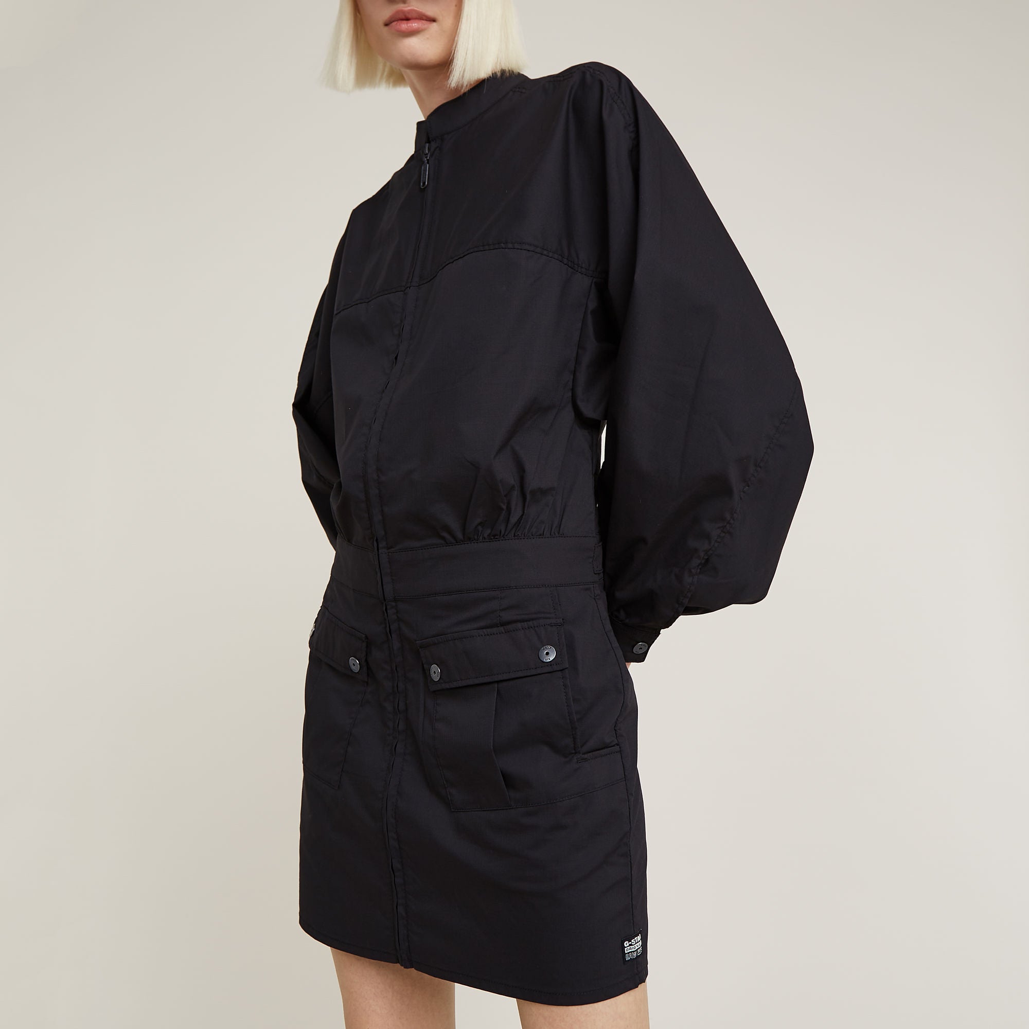 G-Star Raw - Macro Balloon LS Dress - Dark Black