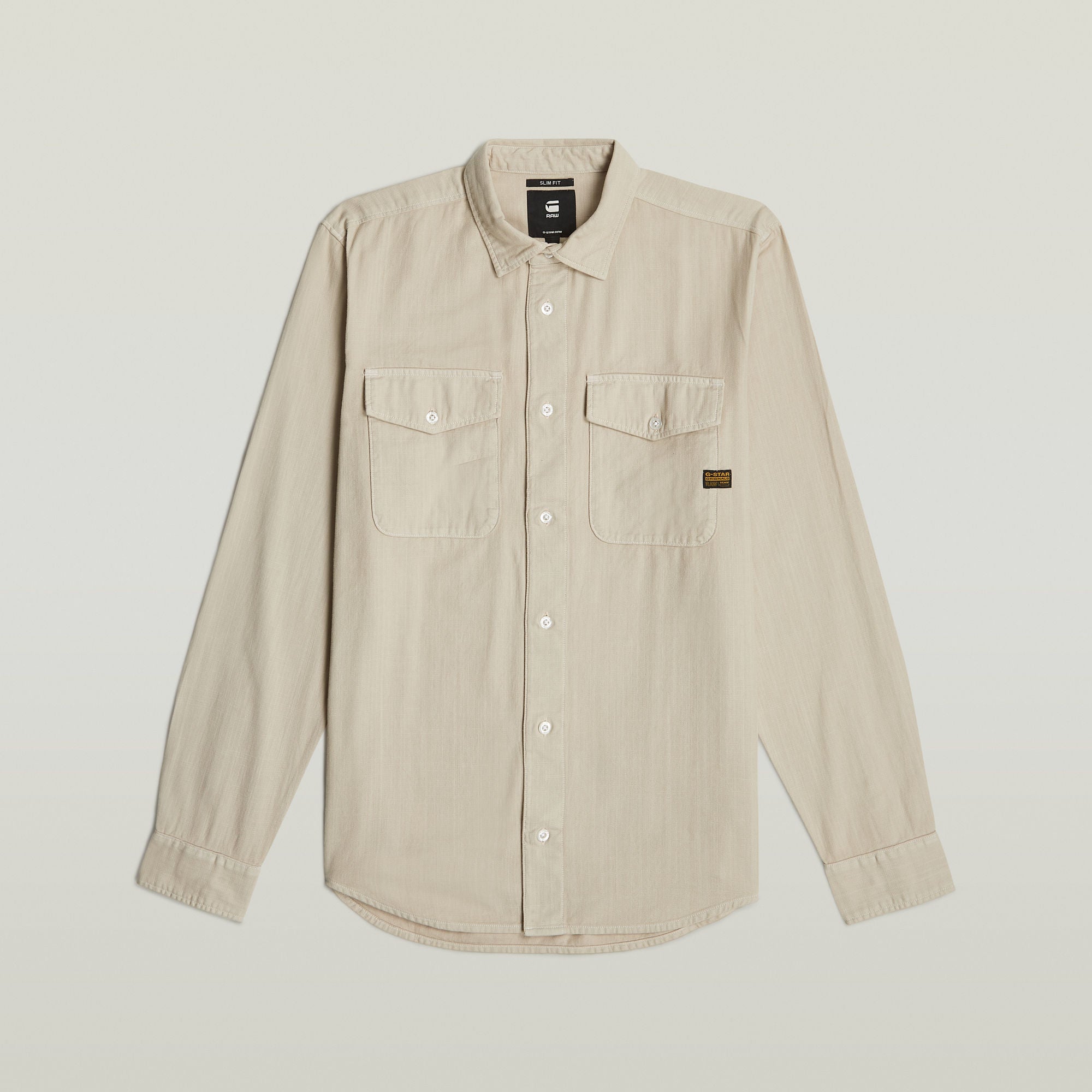 G-Star Raw - Marine Slim LS Shirt - Dark Brick GD