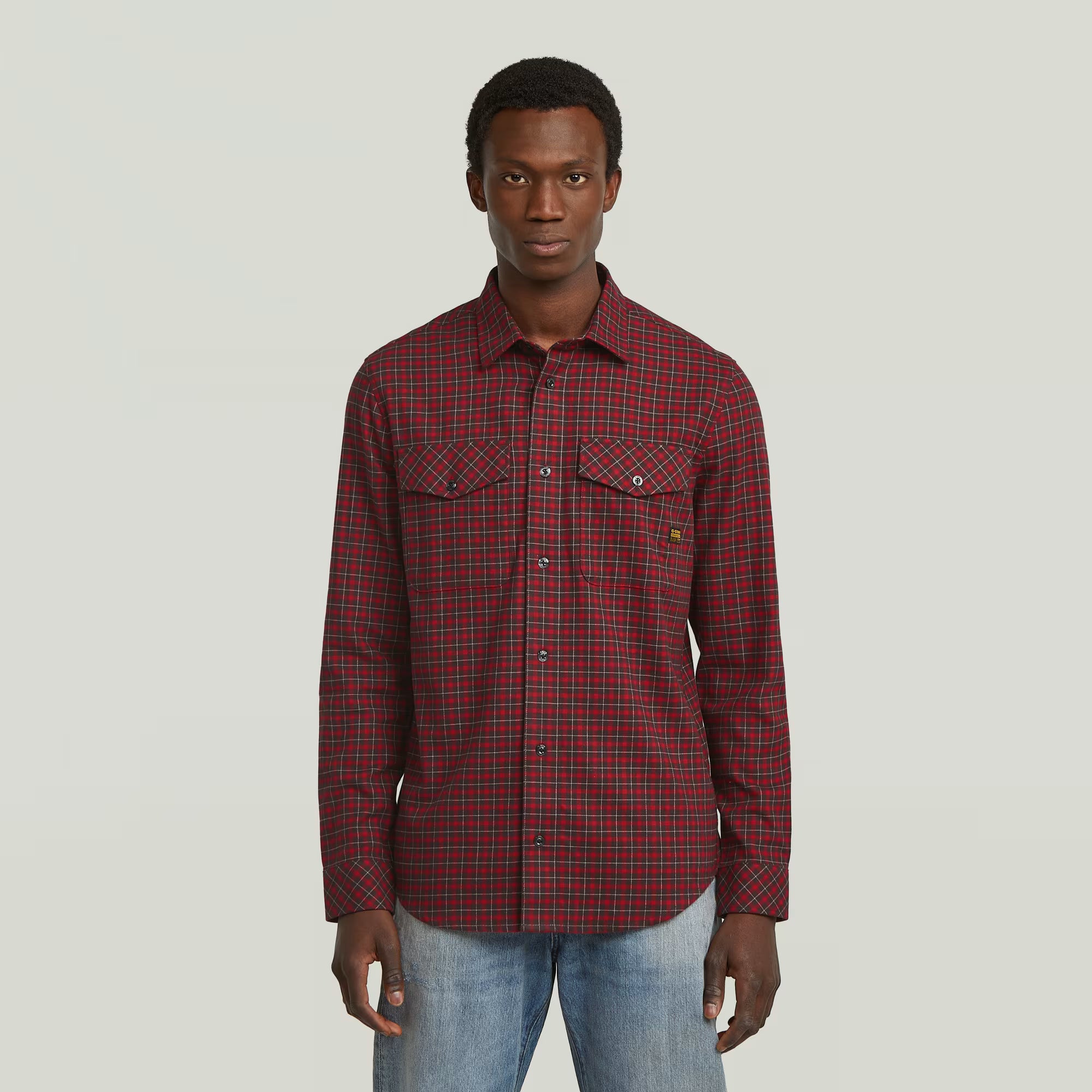G-Star Raw - Marine Slim LS Shirt - Baron Chibi Check