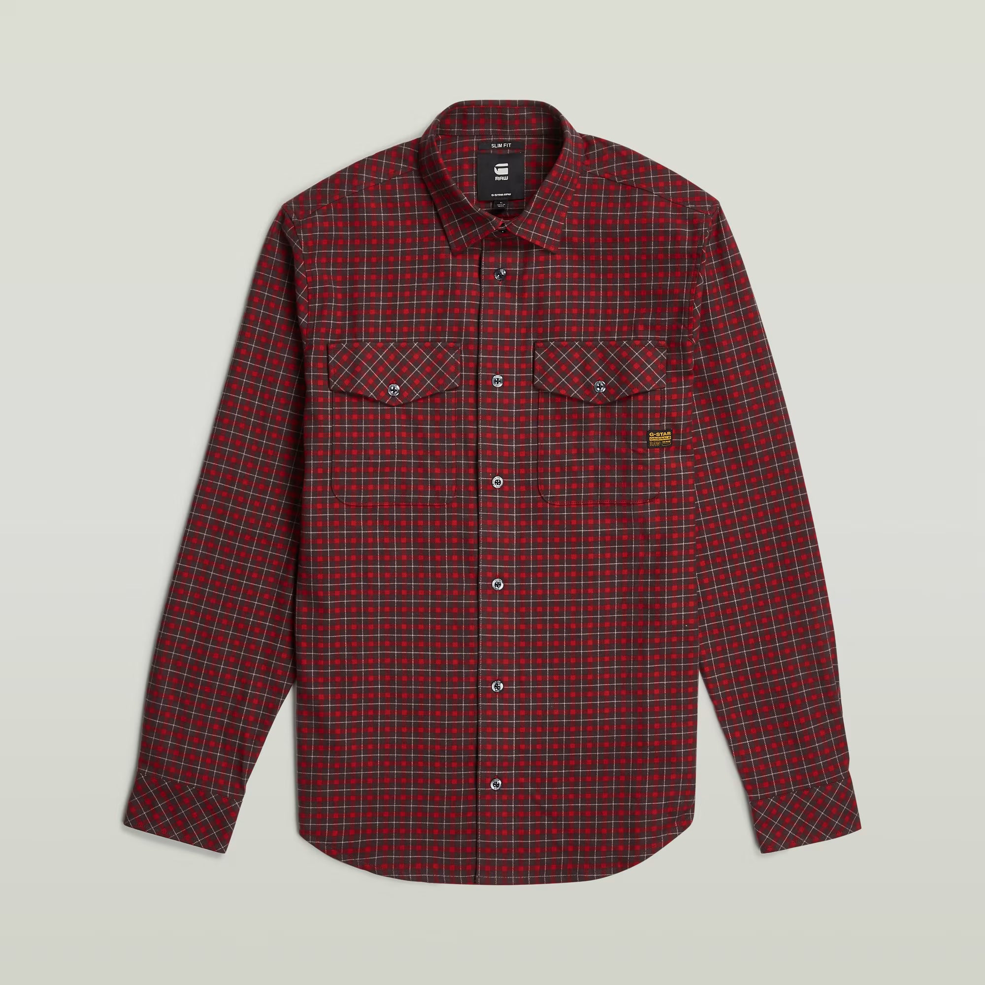 G-Star Raw - Marine Slim LS Shirt - Baron Chibi Check