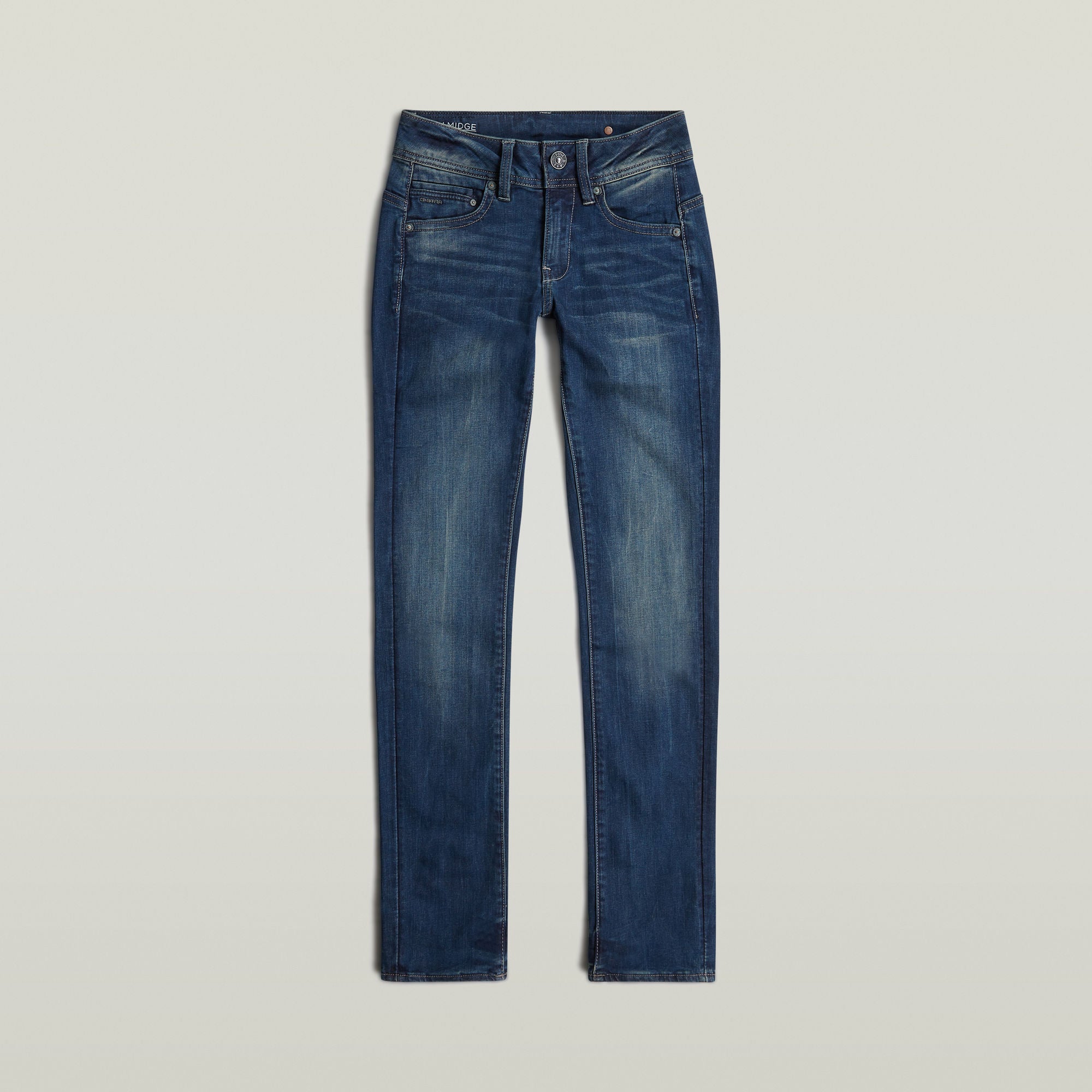 G-Star Raw - Midge Straight II Jean - Dark Aged