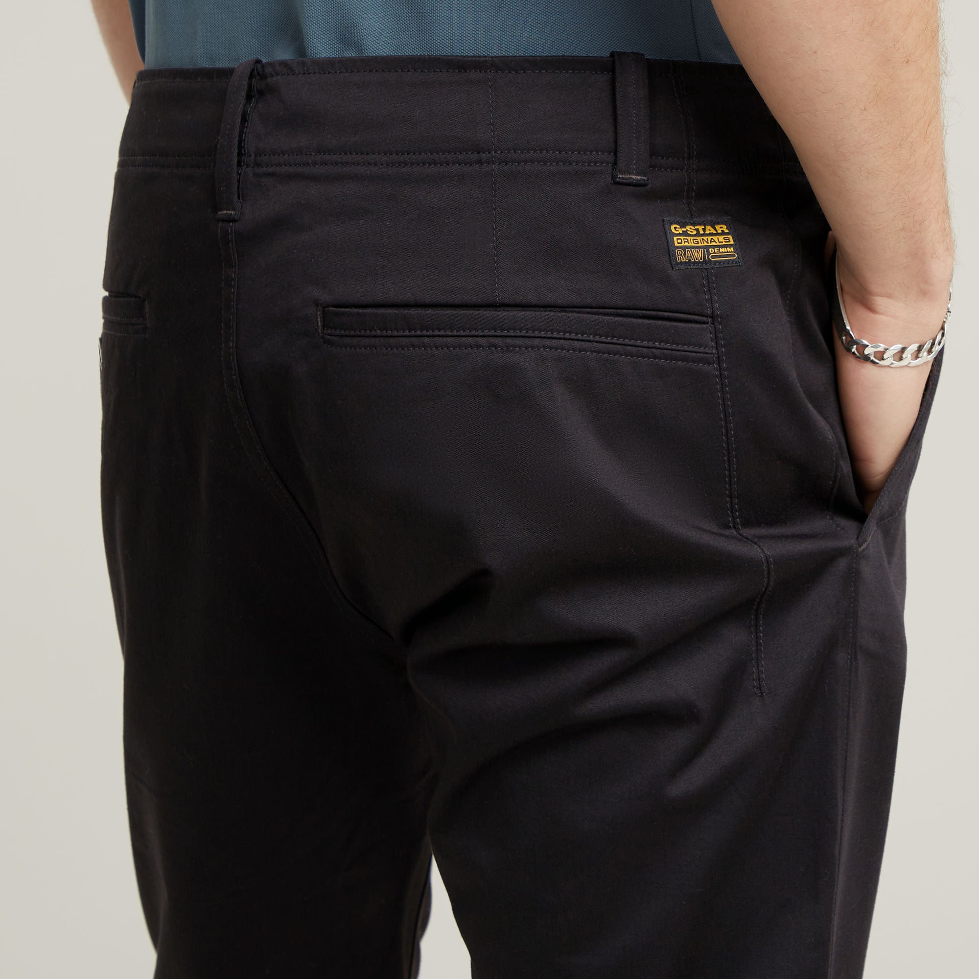 G-Star Raw - Mosa Straight Chino - Dark Black