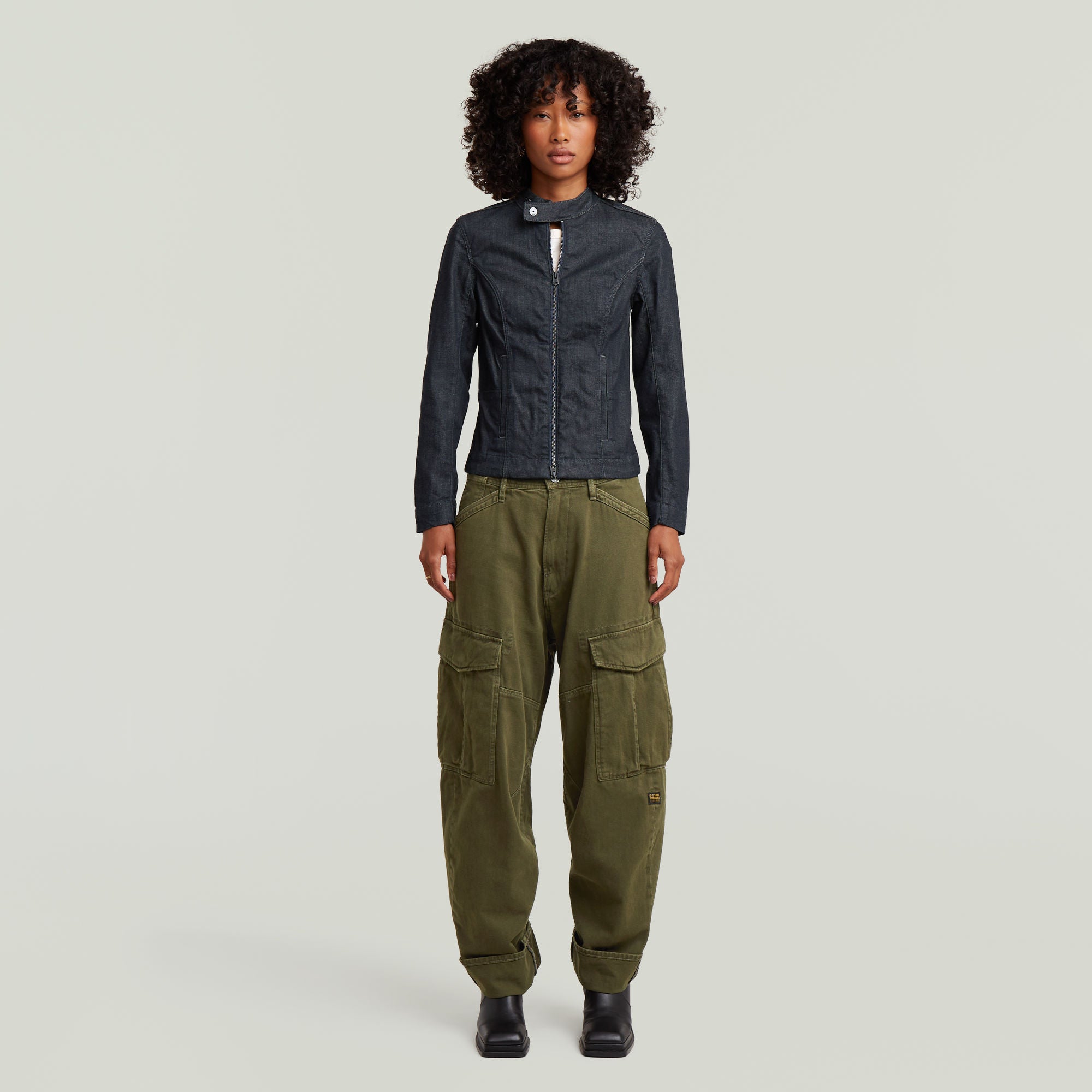 G-Star Raw - Moto Slim Overshirt - Raw Denim