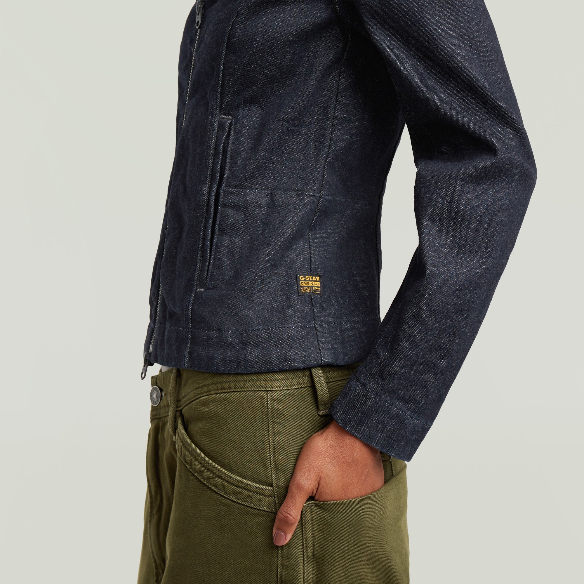 G-Star Raw - Moto Slim Overshirt - Raw Denim