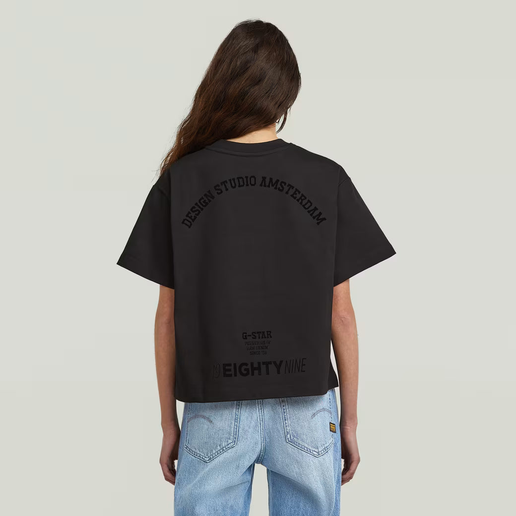 G-Star Raw - Multi Graphic Relaxed Tee - Dark Black