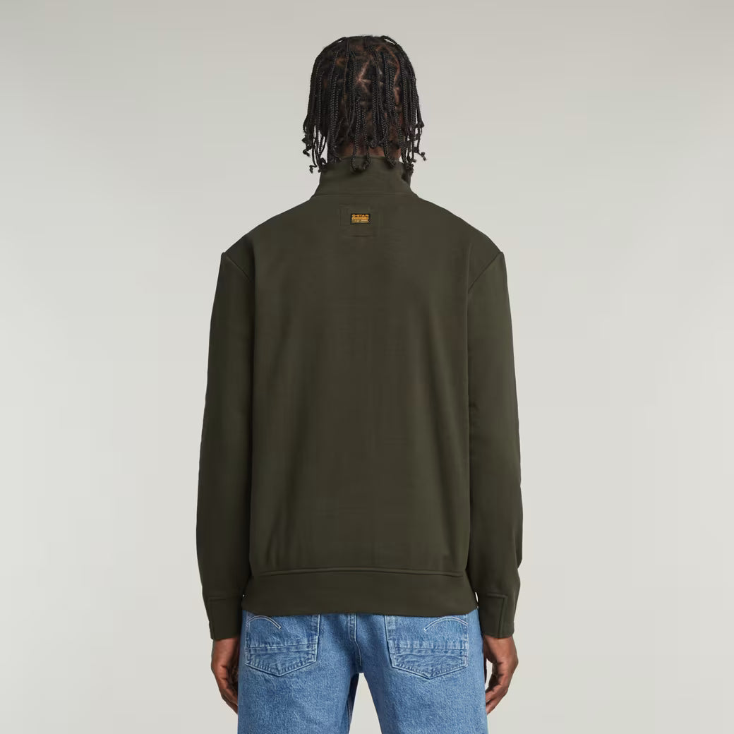 G-Star Raw - Nifous Half Zip Sweater - Asfalt