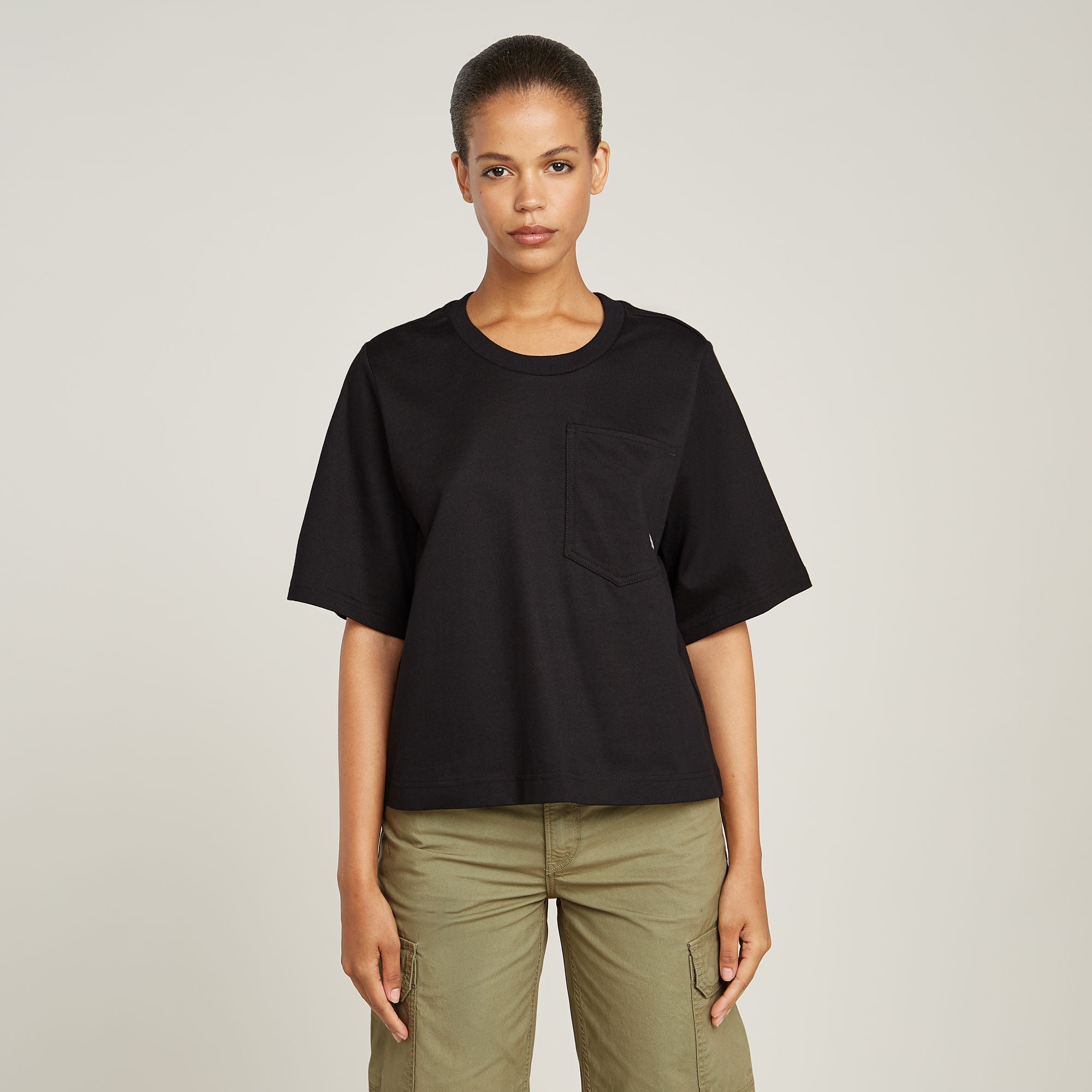G-Star Raw - Pocket R Top - Dark Black